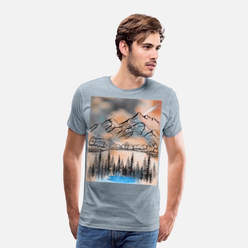 "Autumn landscape Serenity"