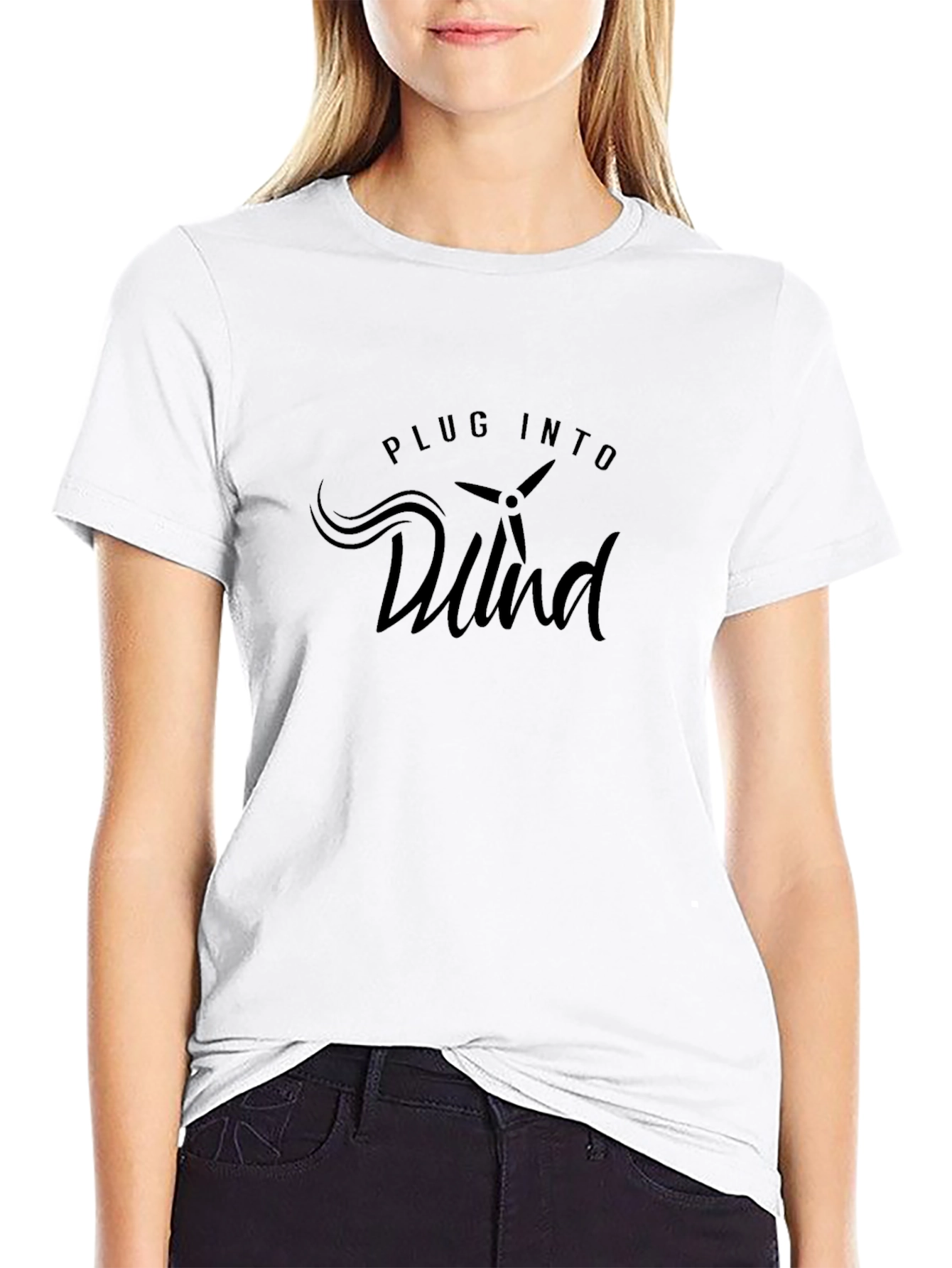 Plug Into Wind Graphic T-Shirt