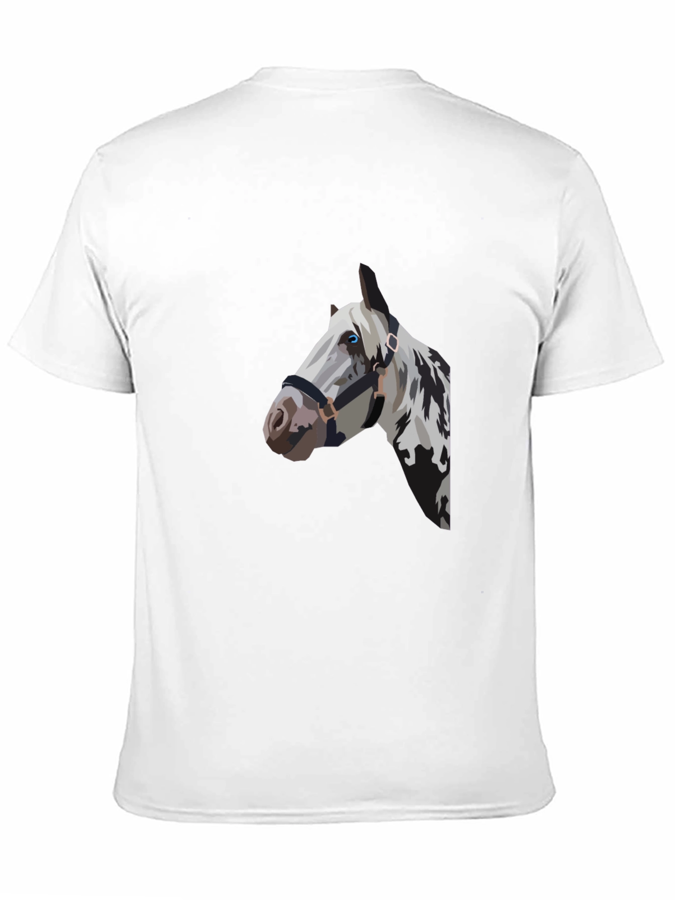 Black Horse Graphic Tee - Stylish Mens T-Shirt