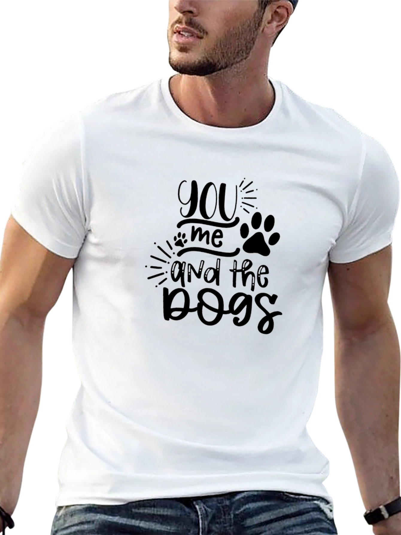 You Me and the Dogs Graphic Tee