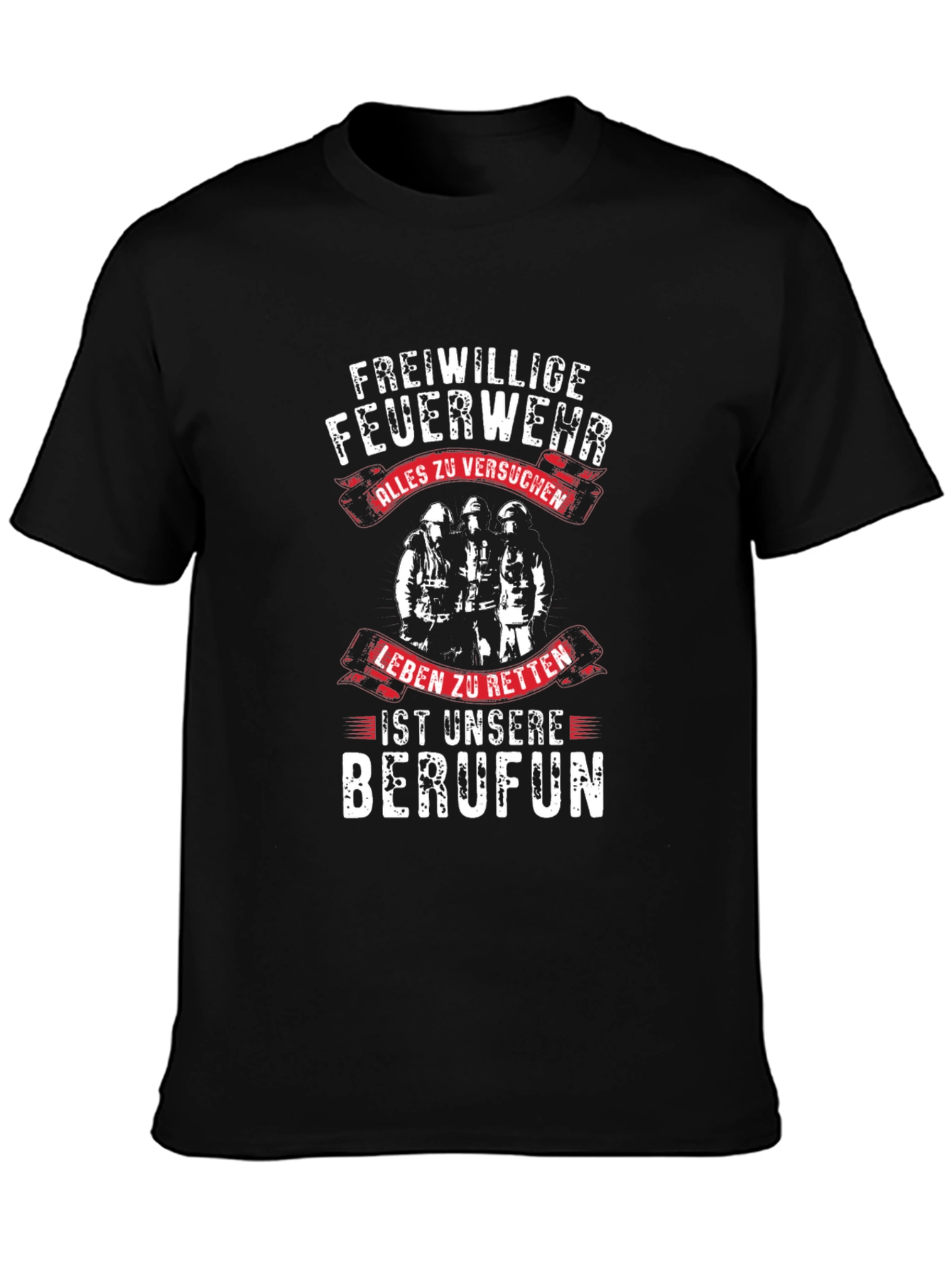 Firefighter T-Shirt - Freiwillige Feuerwehr Design