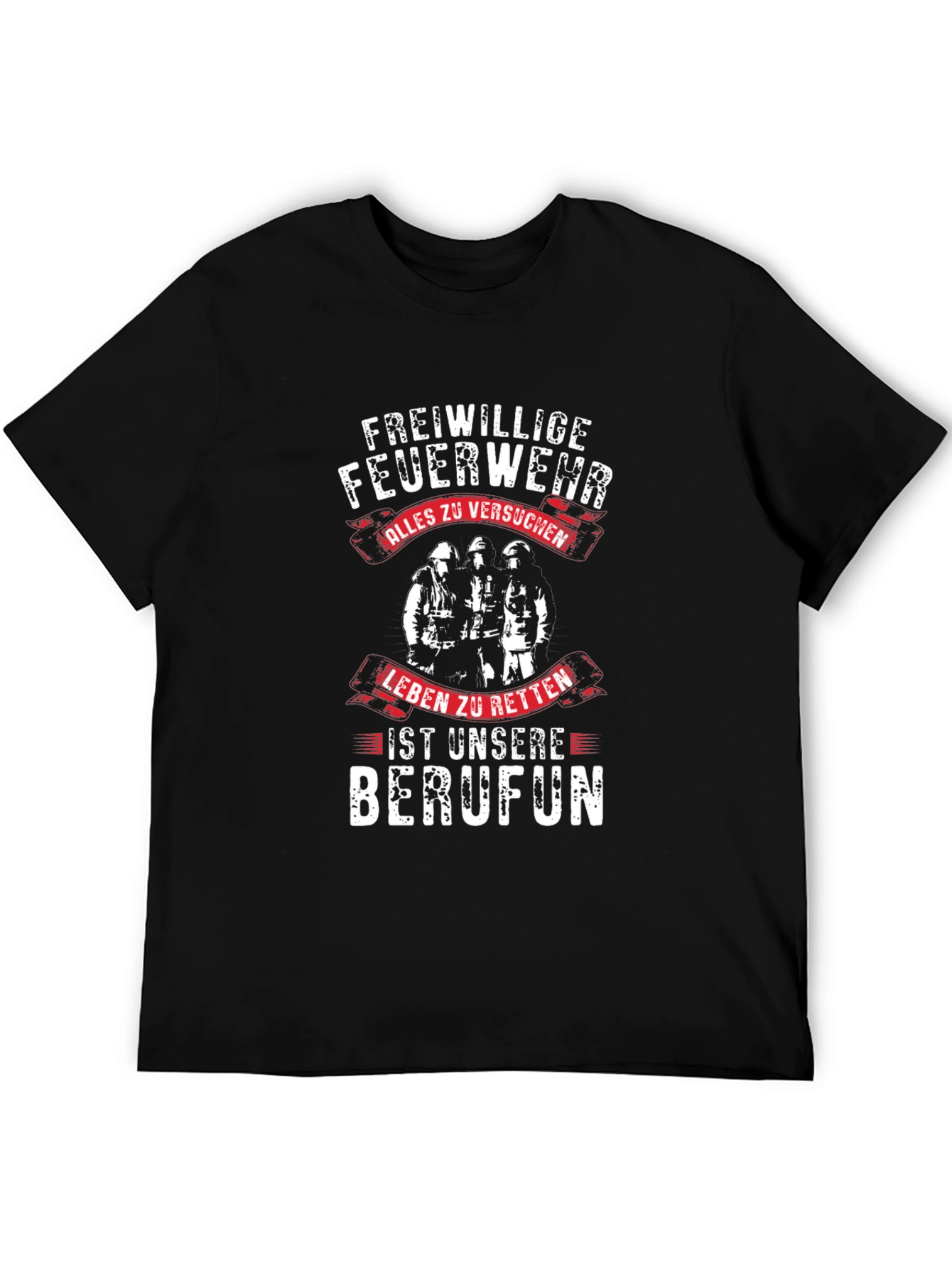 Firefighter T-Shirt - Freiwillige Feuerwehr Design