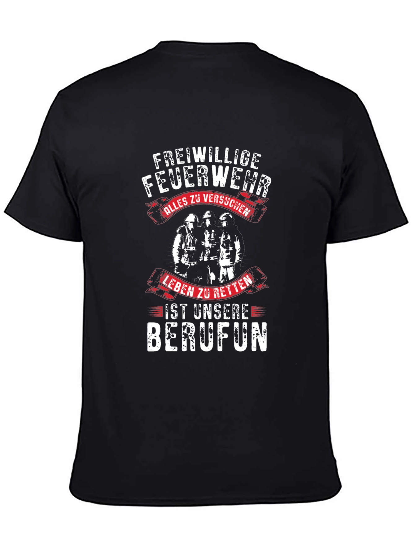 Firefighter T-Shirt - Freiwillige Feuerwehr Design