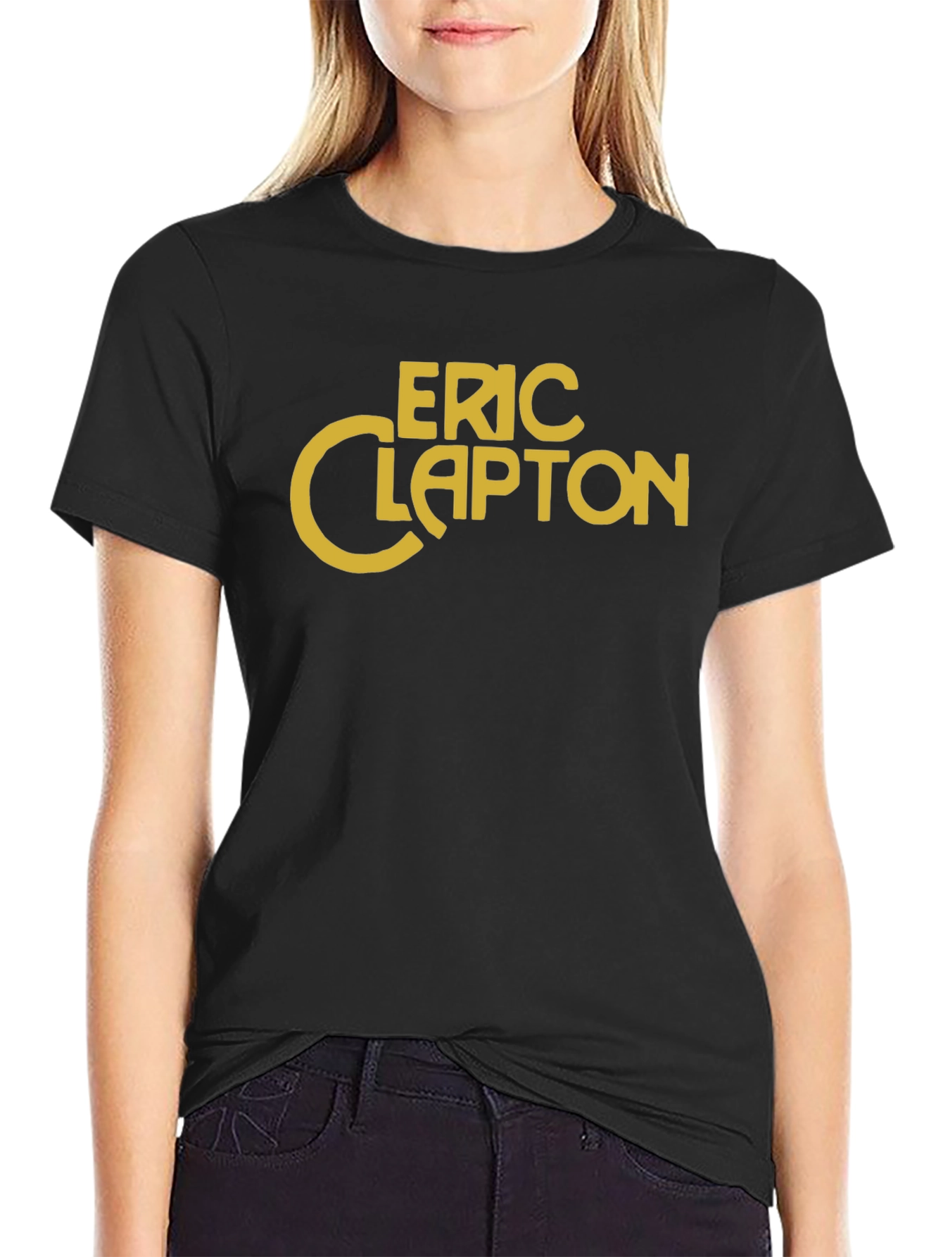 Eric Clapton Black Graphic Tee