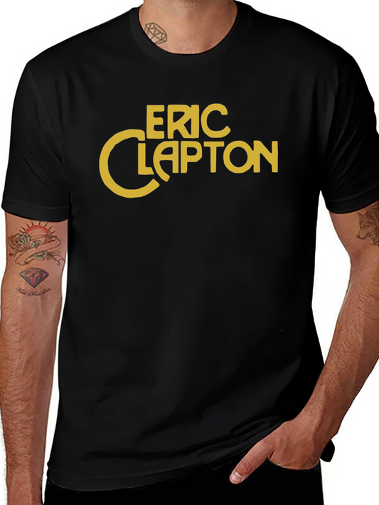 Eric Clapton Black Graphic Tee