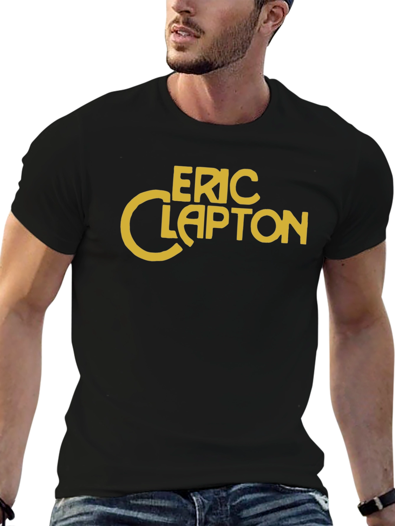 Eric Clapton Black Graphic Tee