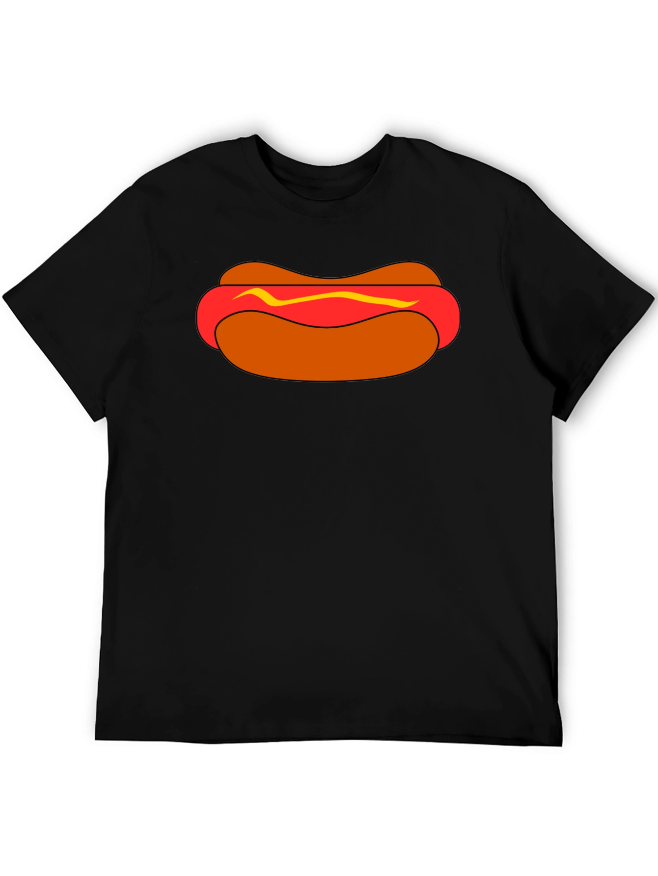 Hot Dog Graphic Tee - Funny Casual T-Shirt