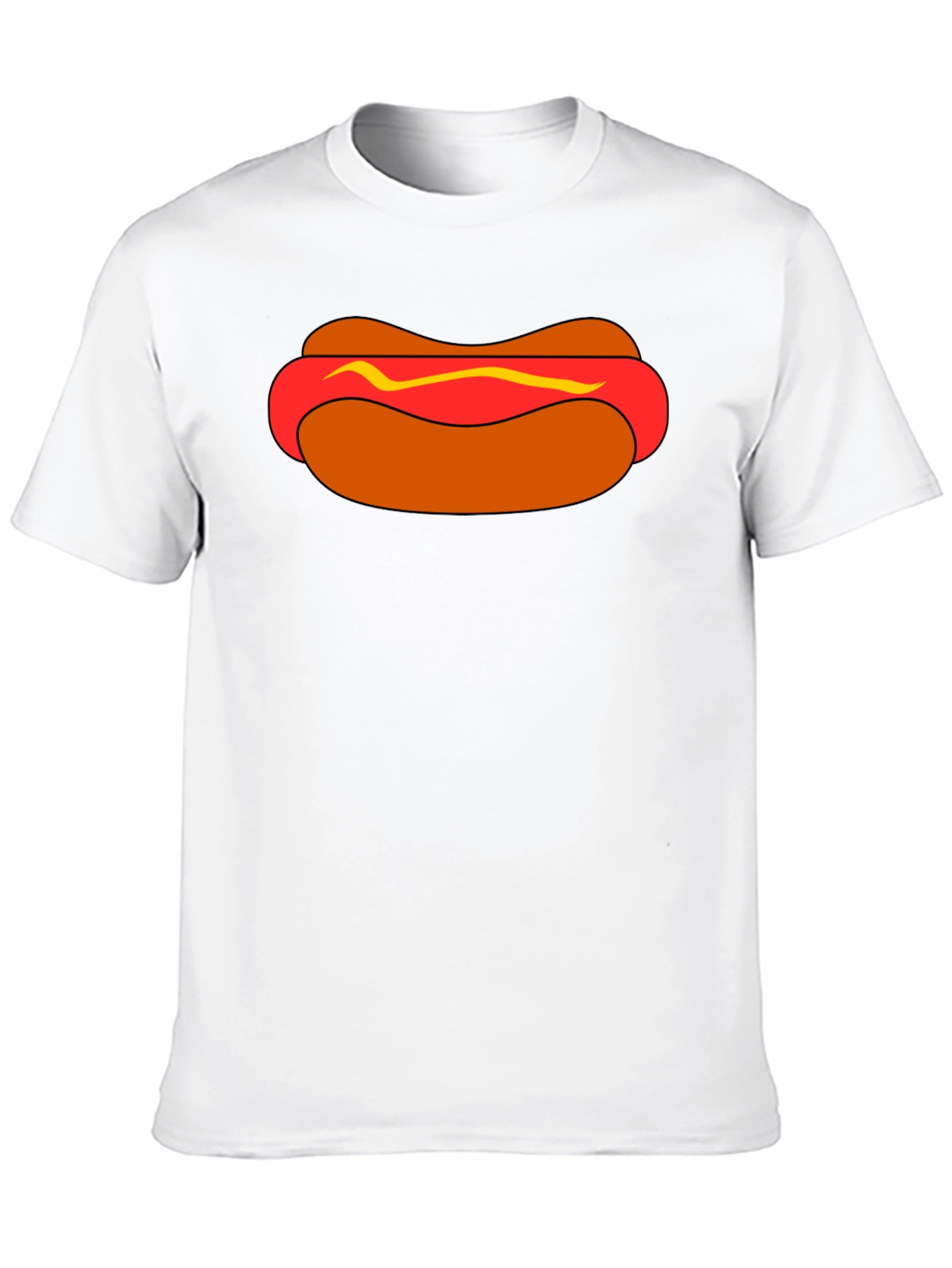 Hot Dog Graphic Tee - Funny Casual T-Shirt