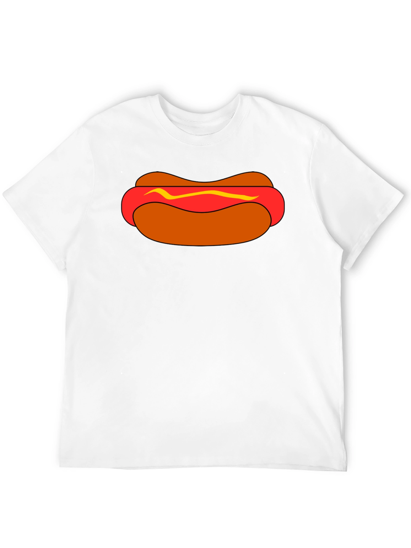 Hot Dog Graphic Tee - Funny Casual T-Shirt