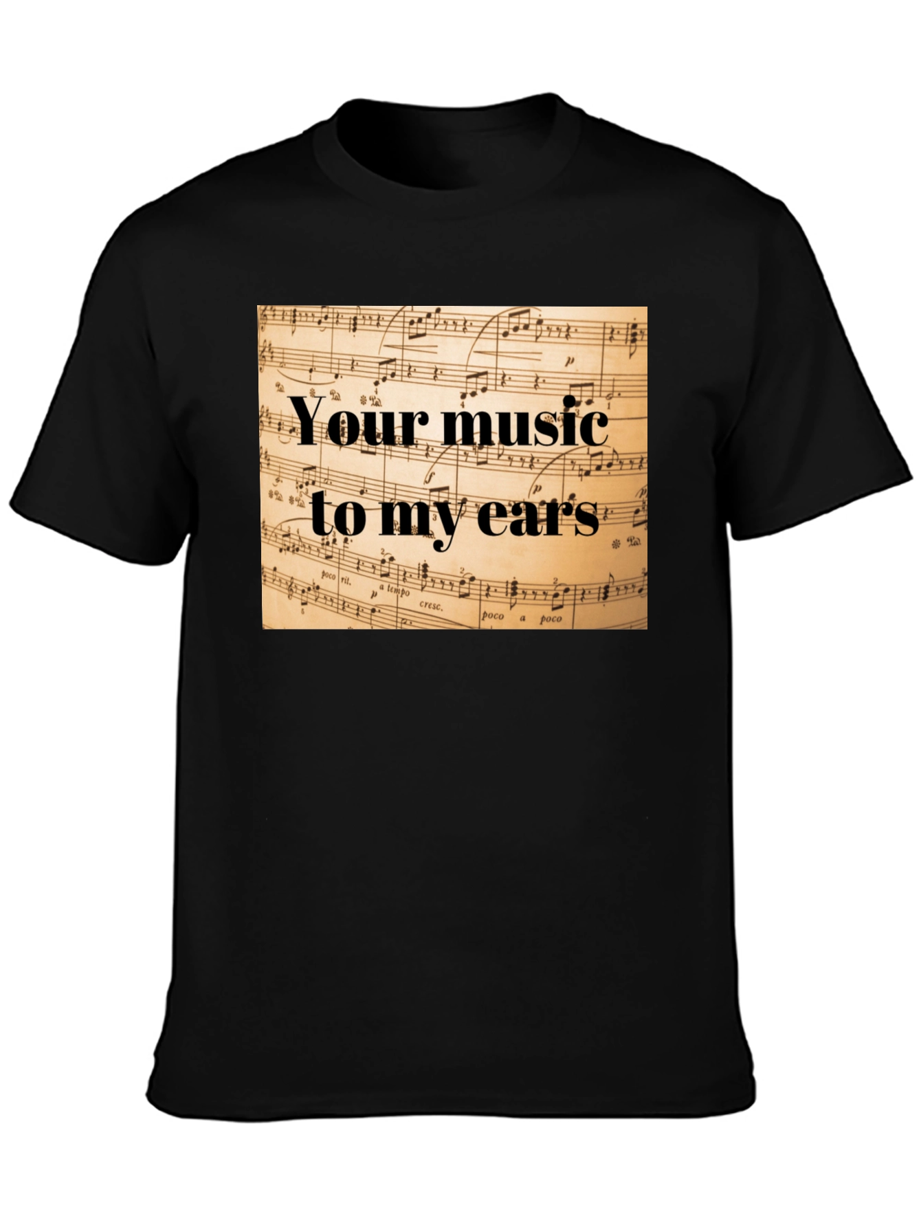 Your Music to My Ears Graphic T-Shirt