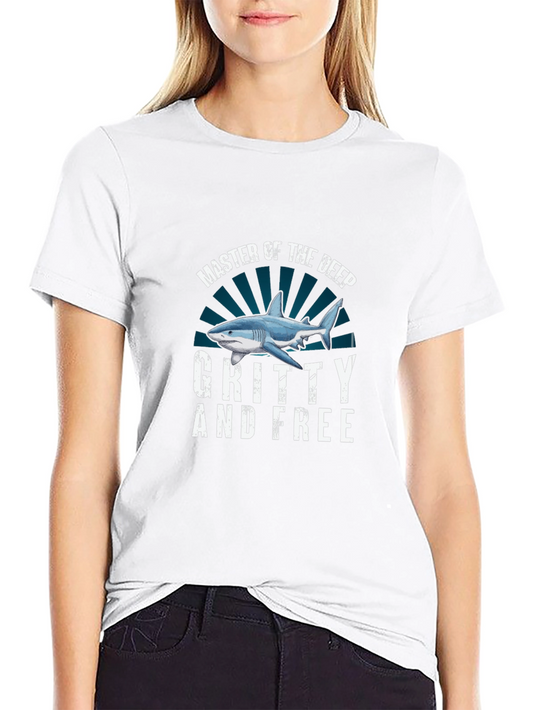 Gritty and Free Shark T-Shirt