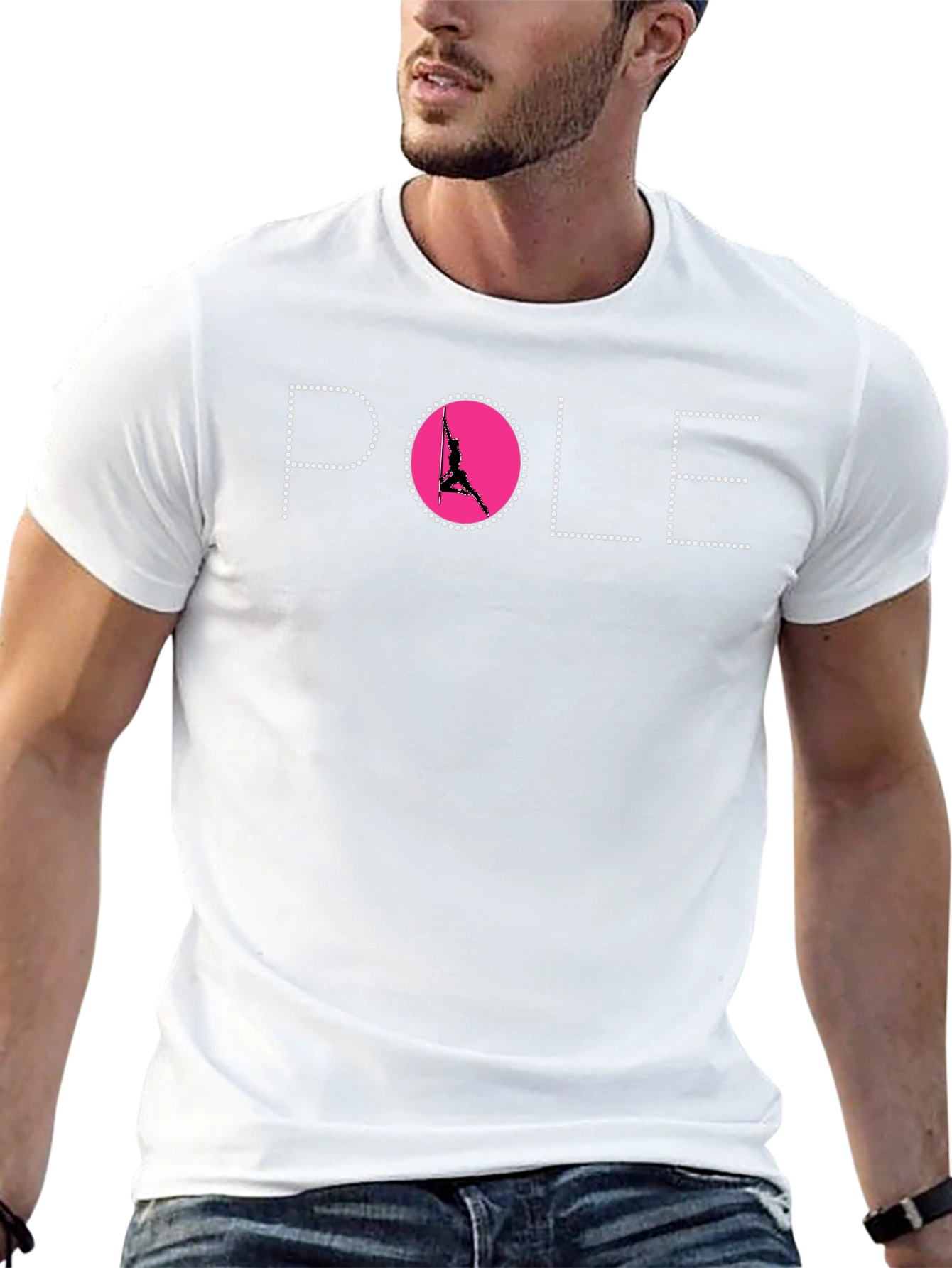 Pole Dancing T-Shirt - Black Graphic Tee
