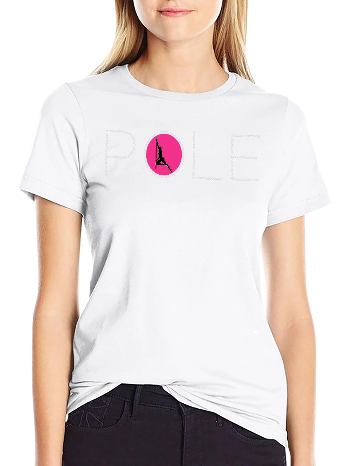 Pole Dancing T-Shirt - Black Graphic Tee
