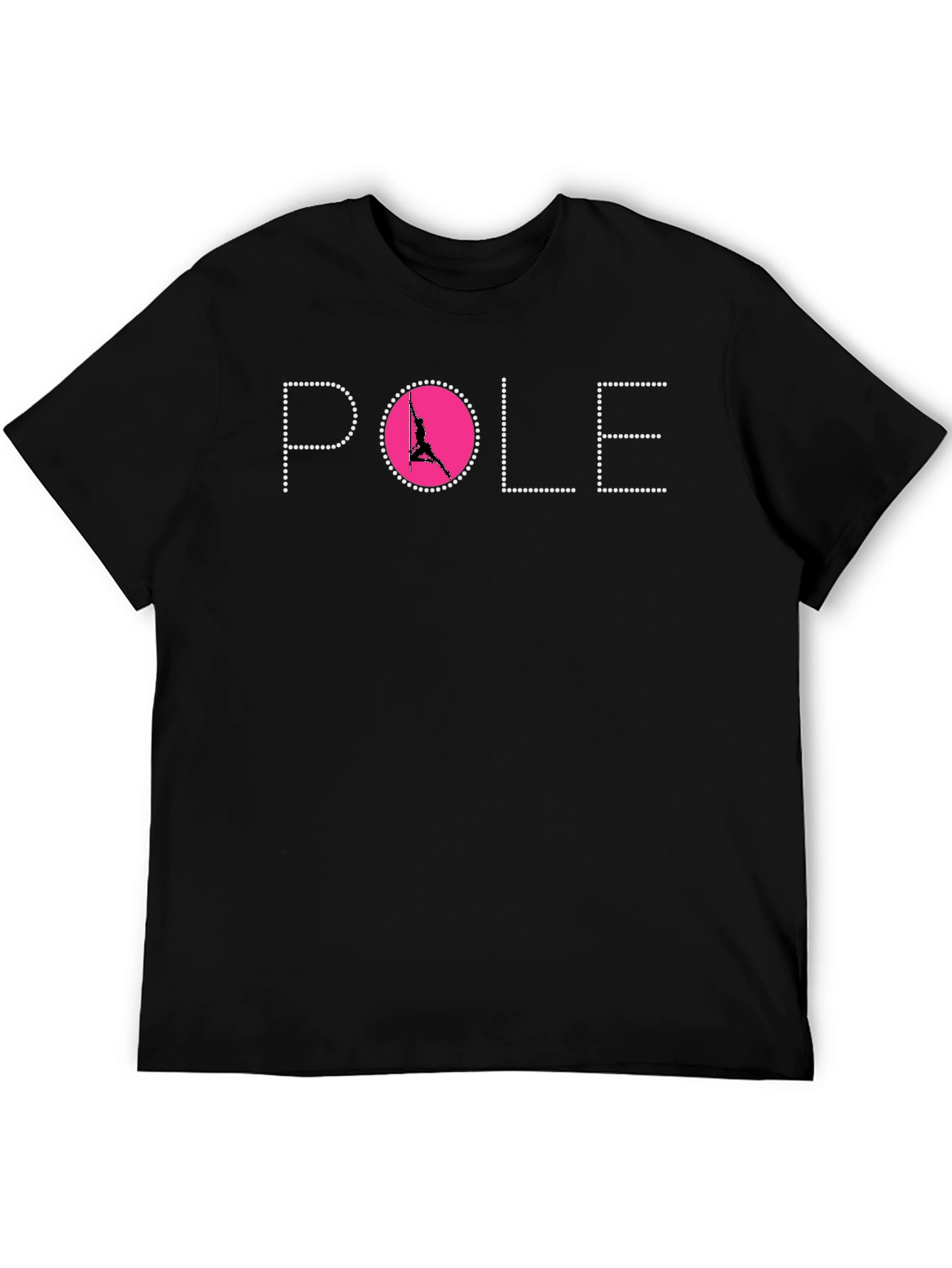 Pole Dancing T-Shirt - Black Graphic Tee