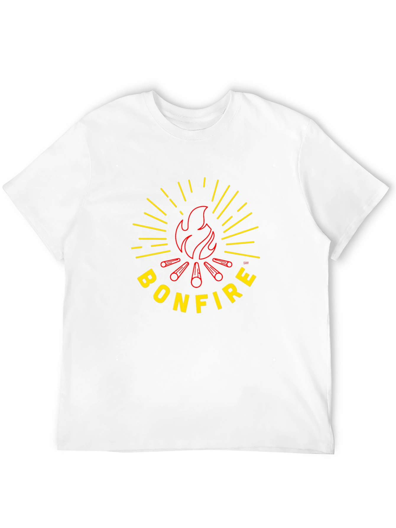 Bonfire Graphic T-Shirt - Black
