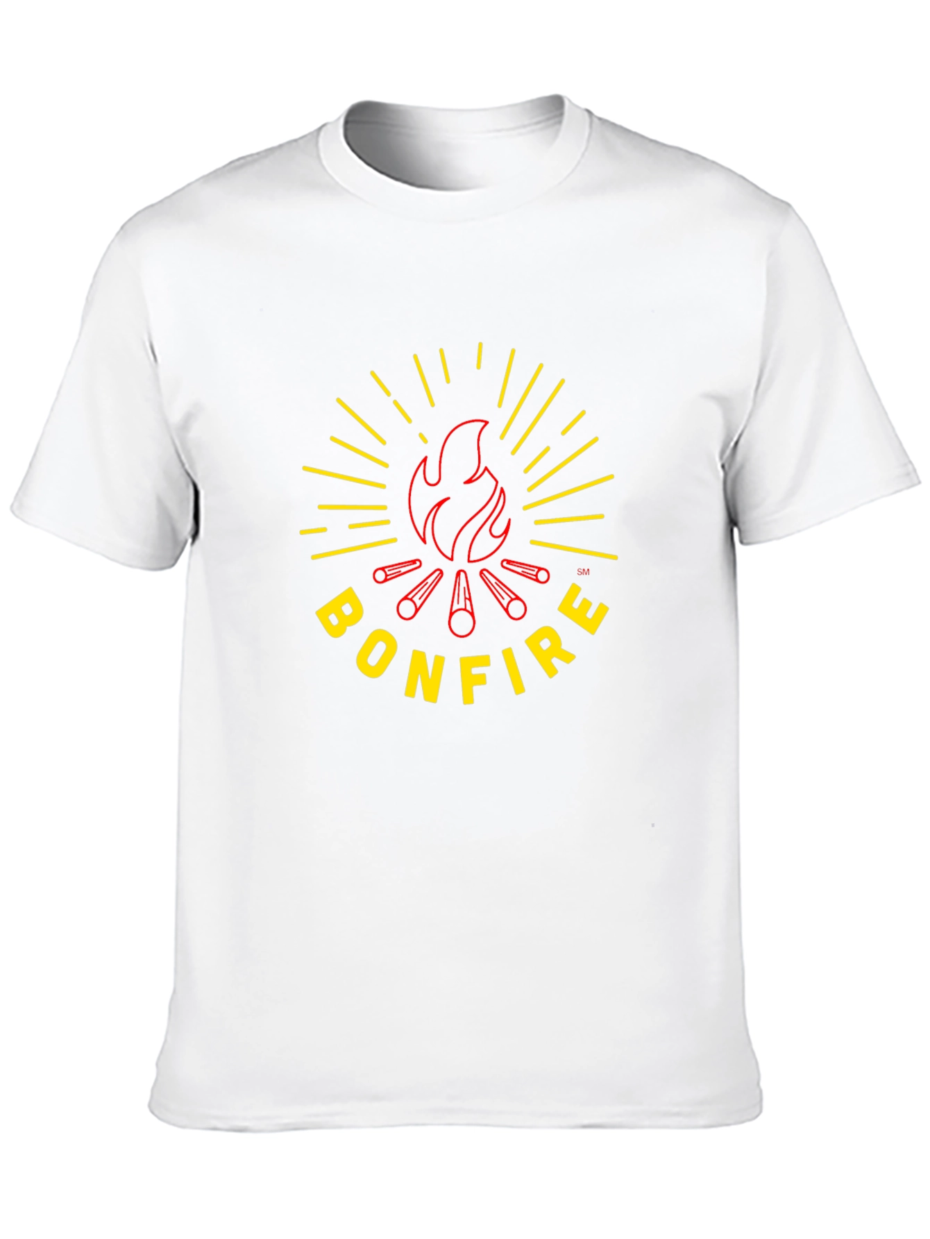 Bonfire Graphic T-Shirt - Black