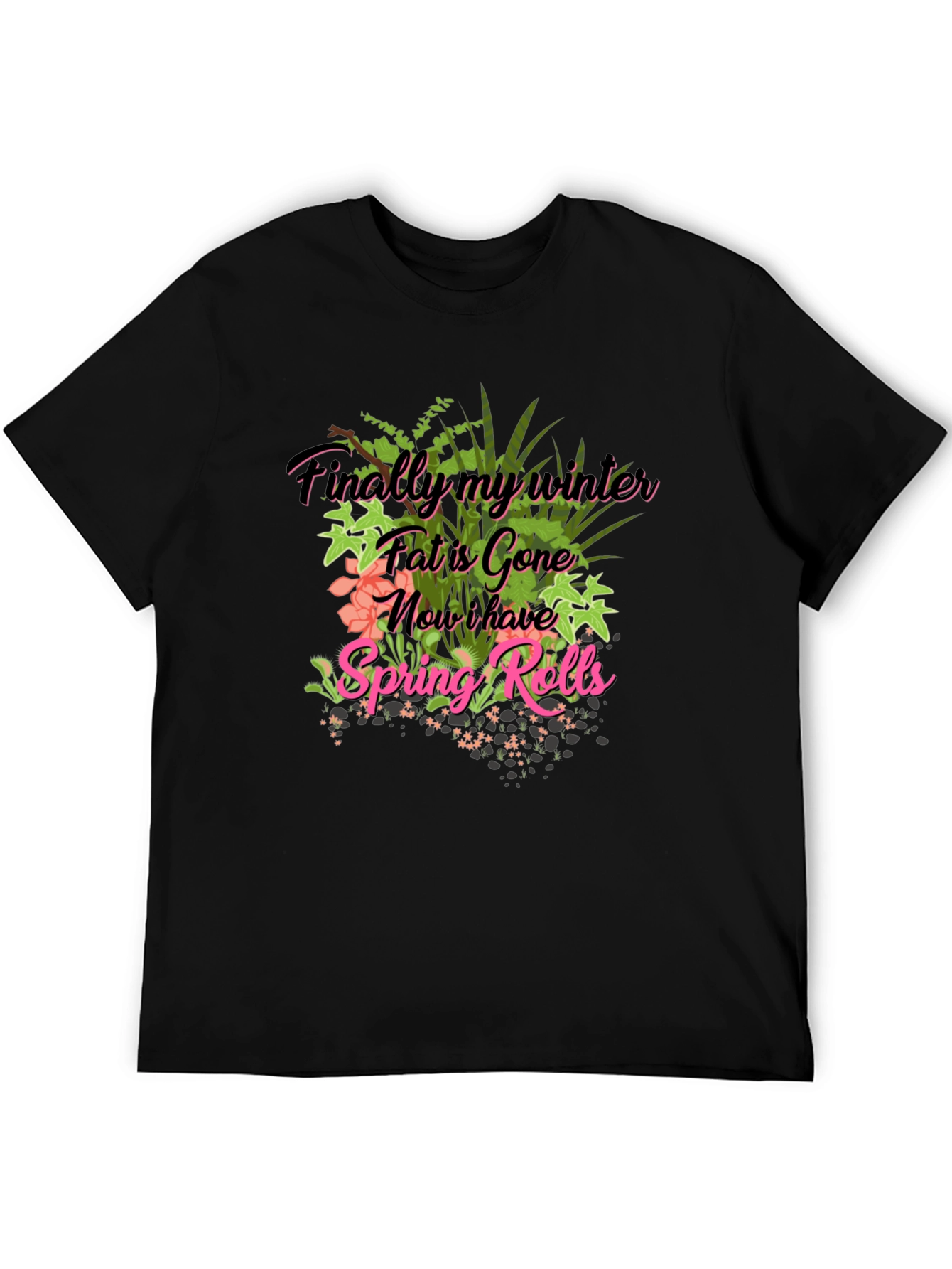 Spring Rolls T-Shirt Funny Foodie Tee