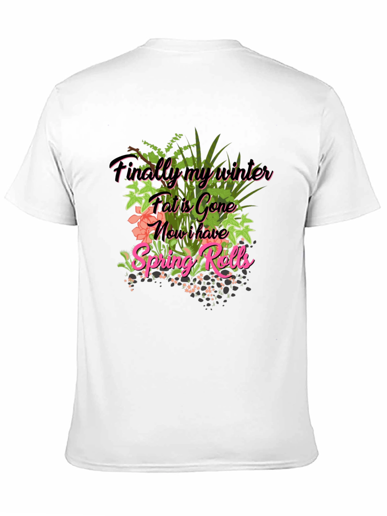 Spring Rolls T-Shirt Funny Foodie Tee