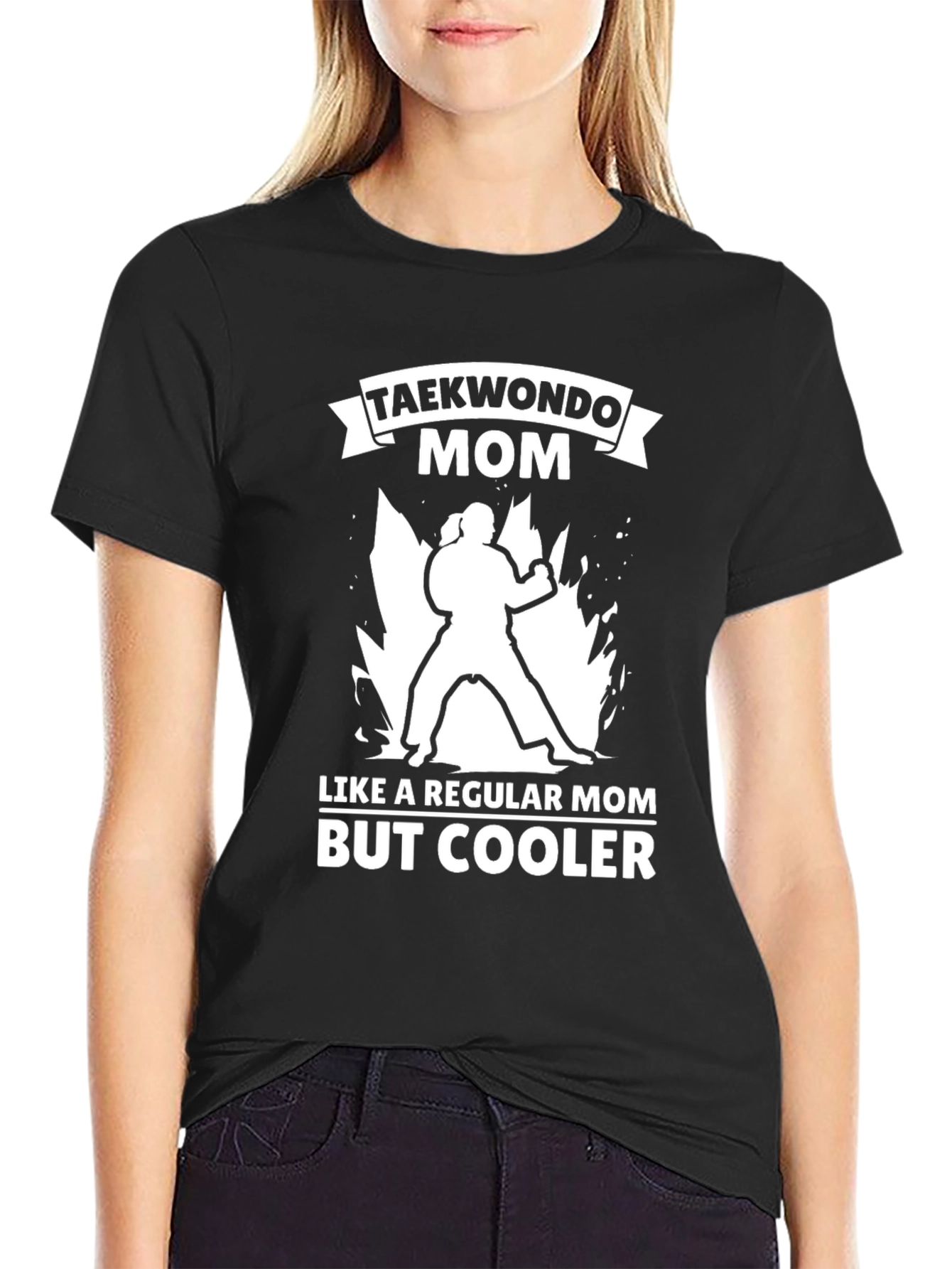 Taekwondo Mom T-Shirt - Cool Martial Arts Tee