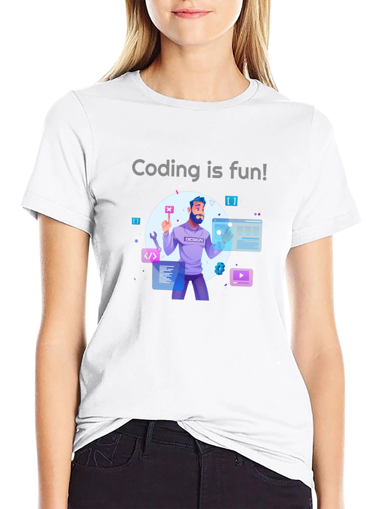 Coding is Fun T-Shirt - Programmer Design Tee
