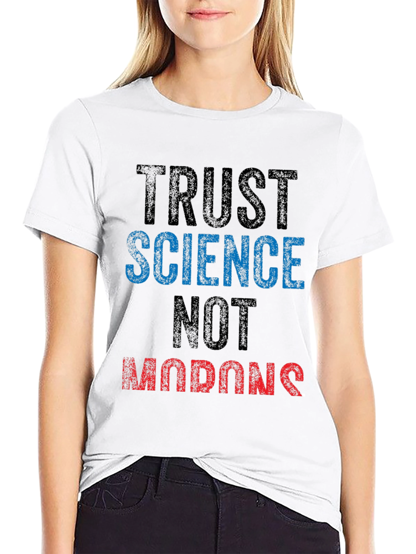 Trust Science T-Shirt - Black Graphic Tee