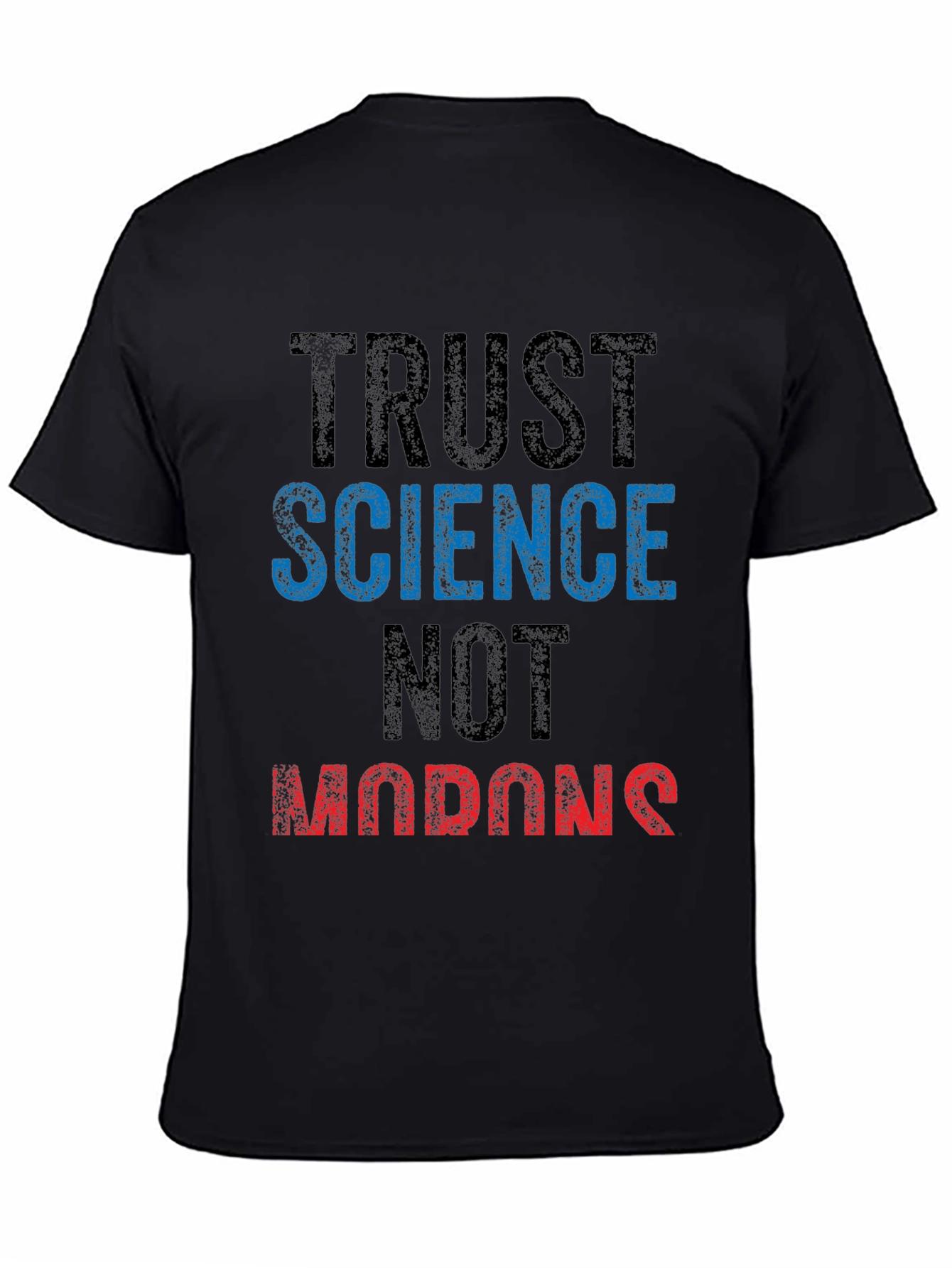 Trust Science T-Shirt - Black Graphic Tee