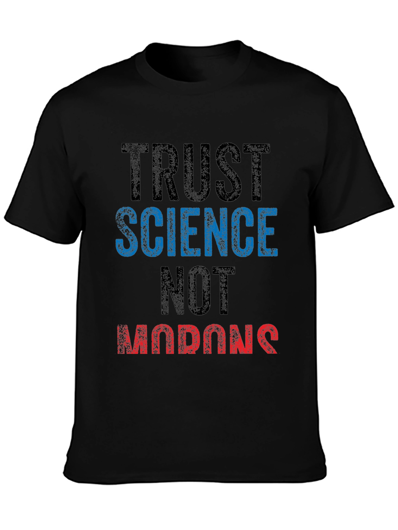 Trust Science T-Shirt - Black Graphic Tee