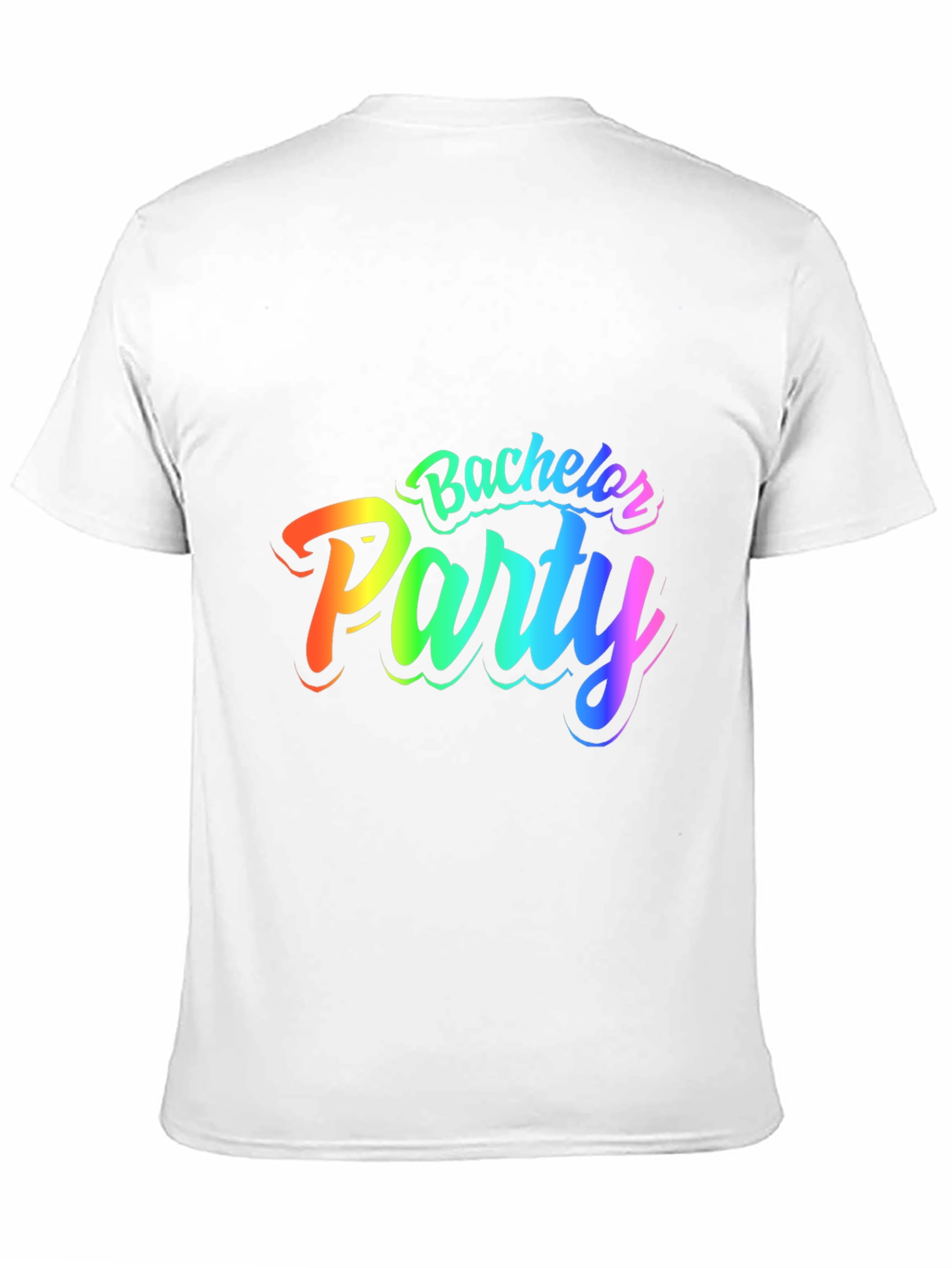 Bachelor Party Rainbow T-Shirt