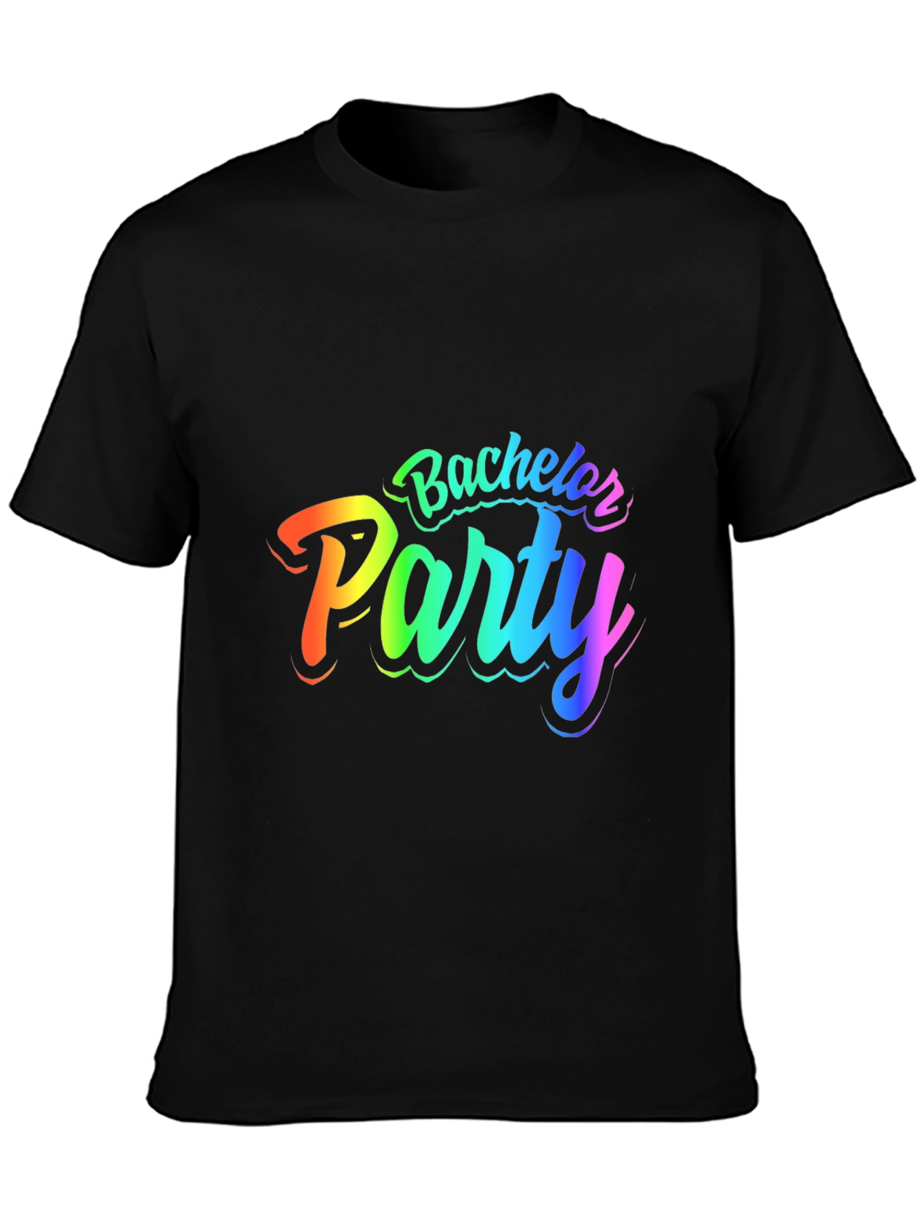 Bachelor Party Rainbow T-Shirt