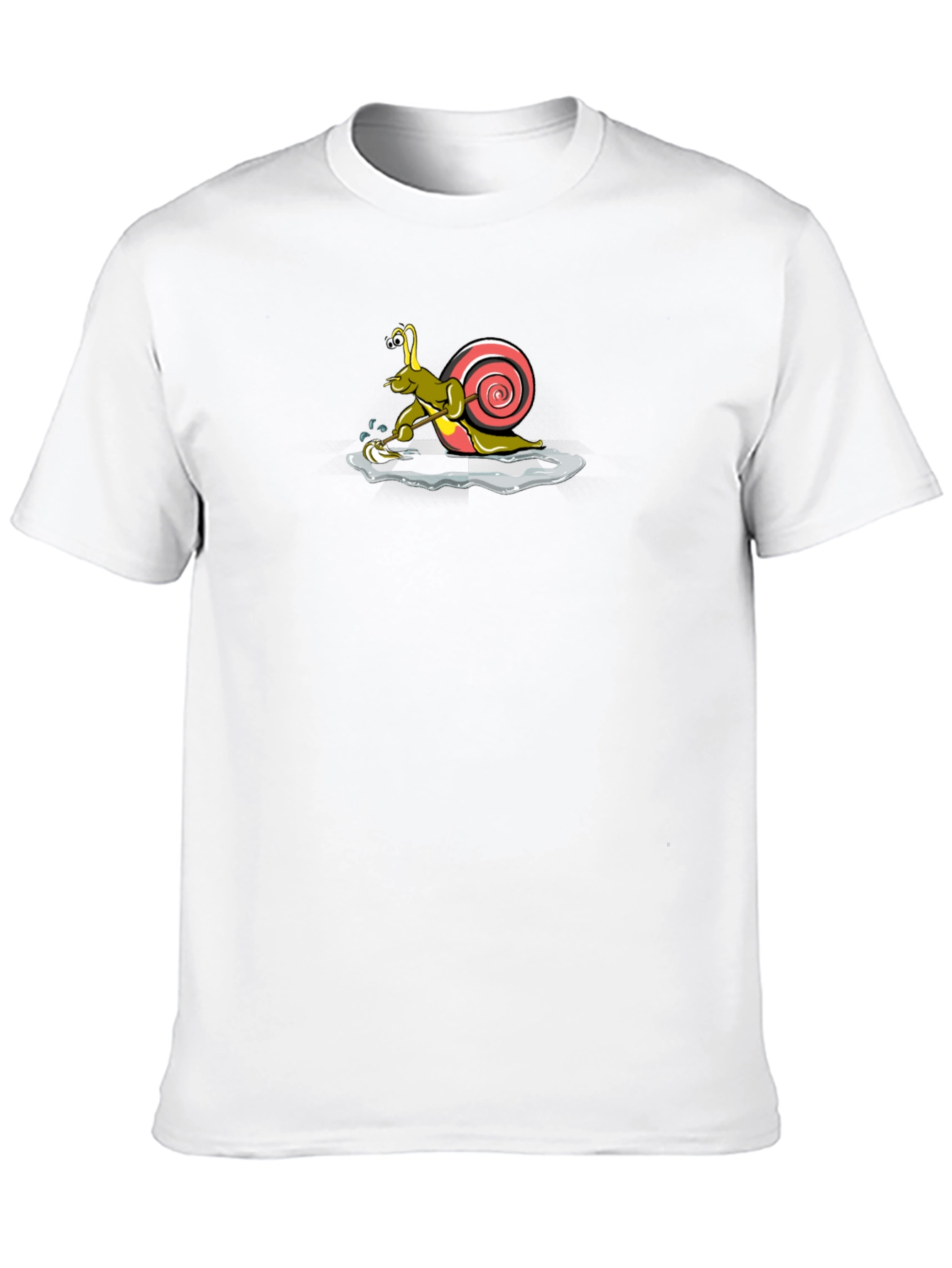 Snail Graphic T-Shirt - Slow Motion Style