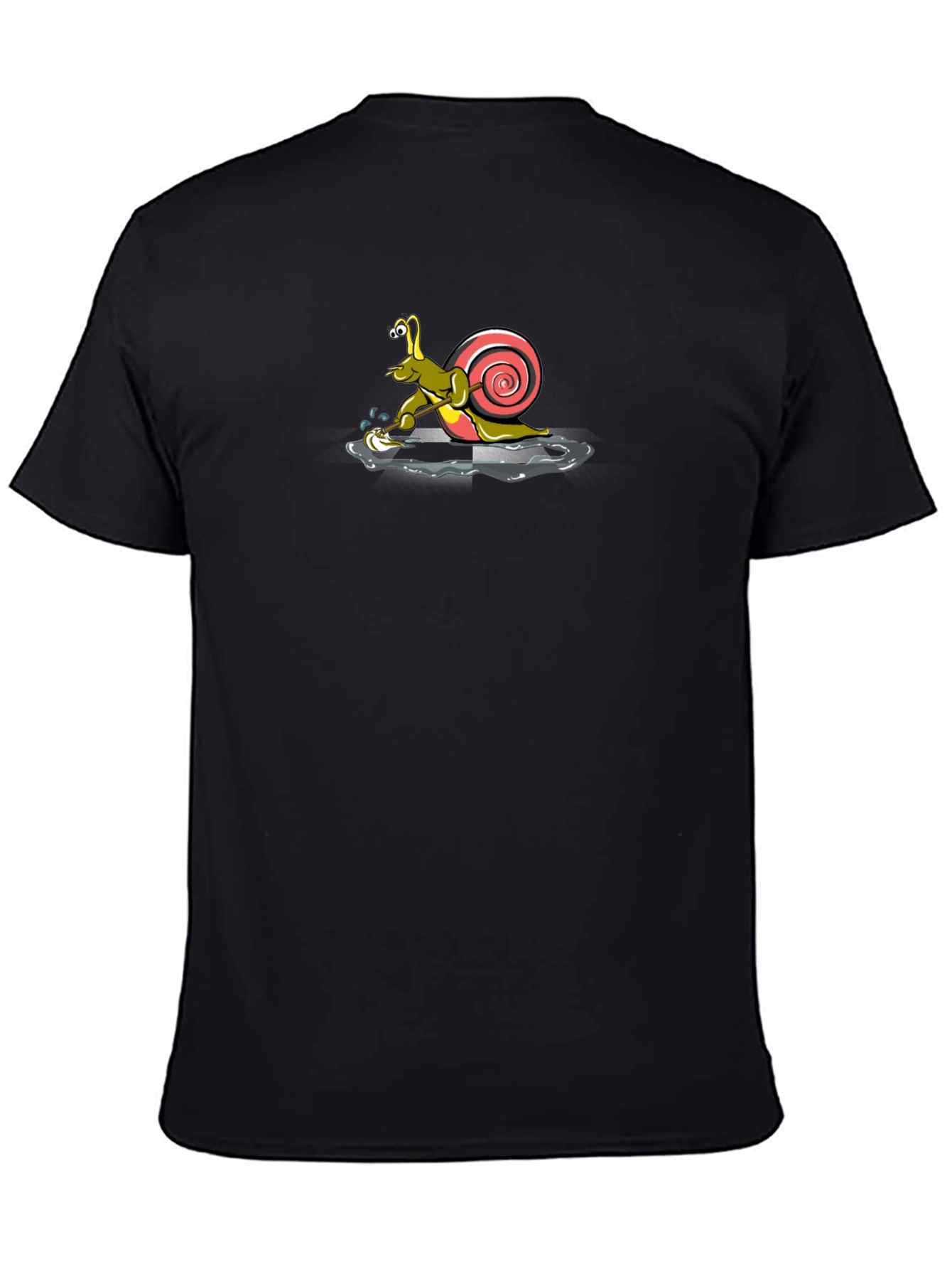 Snail Graphic T-Shirt - Slow Motion Style