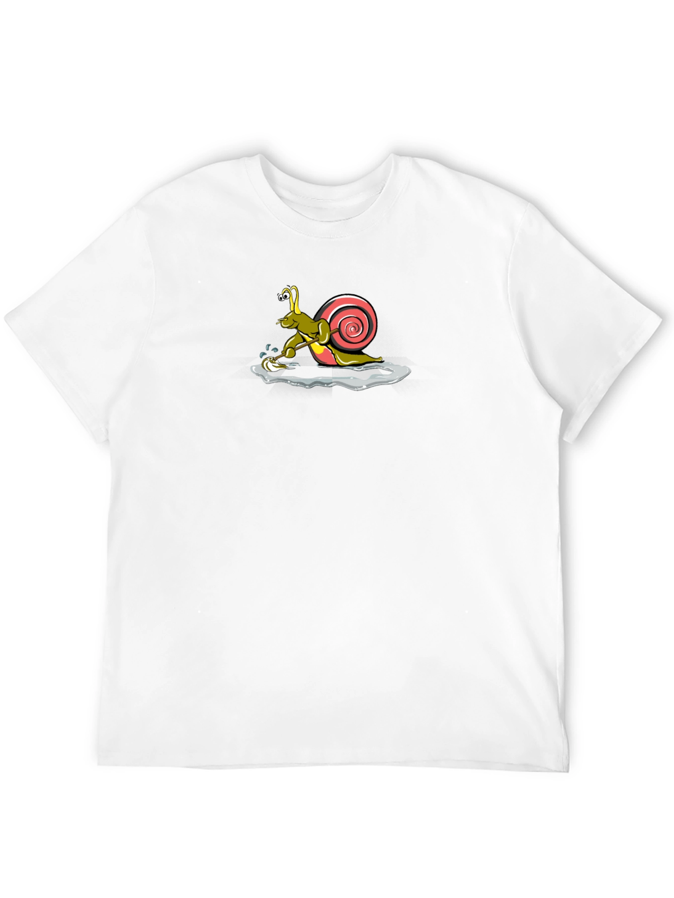 Snail Graphic T-Shirt - Slow Motion Style