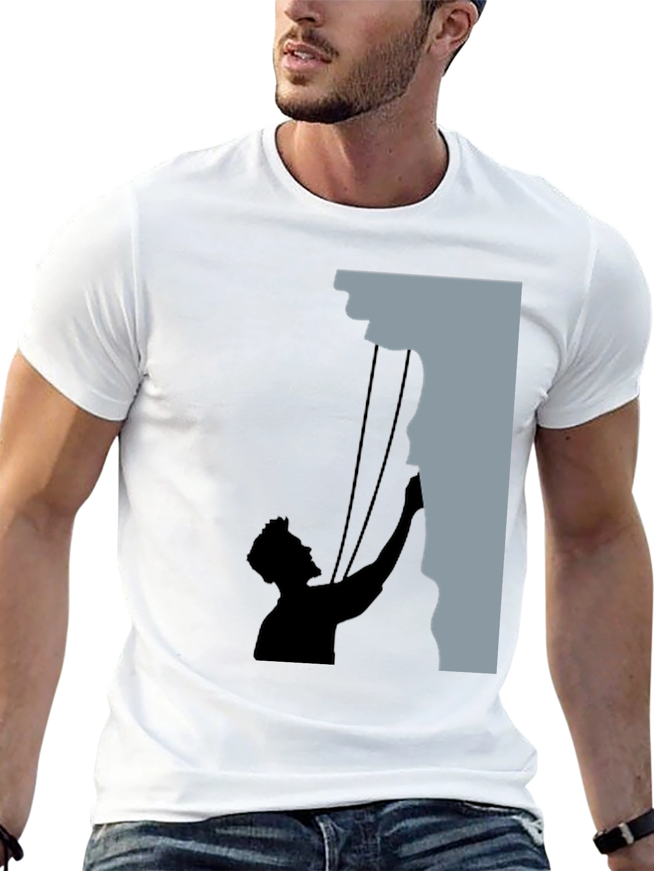 Climbing Silhouette Graphic Tee