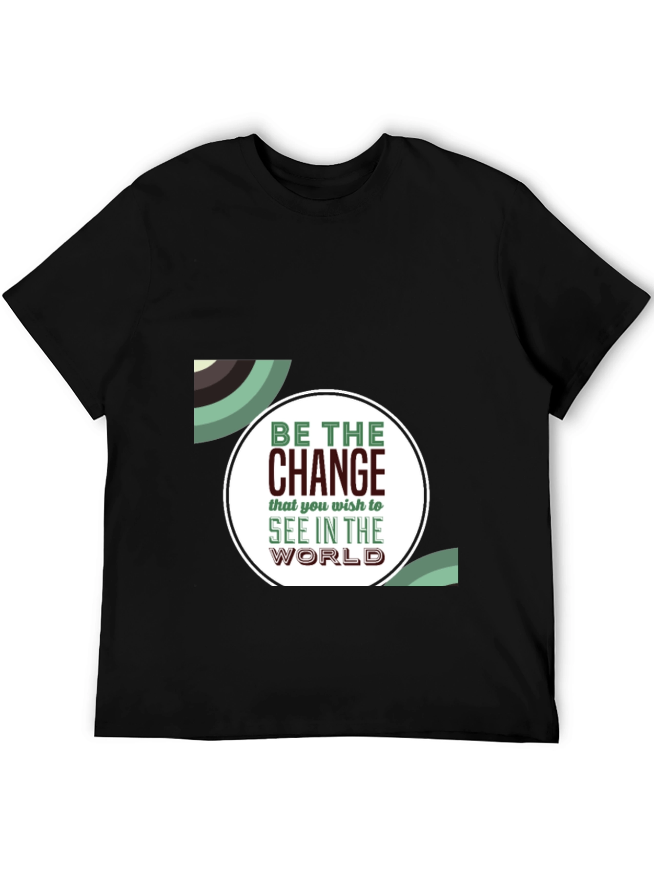 Be the Change Graphic T-Shirt - Stylish Motivational Tee