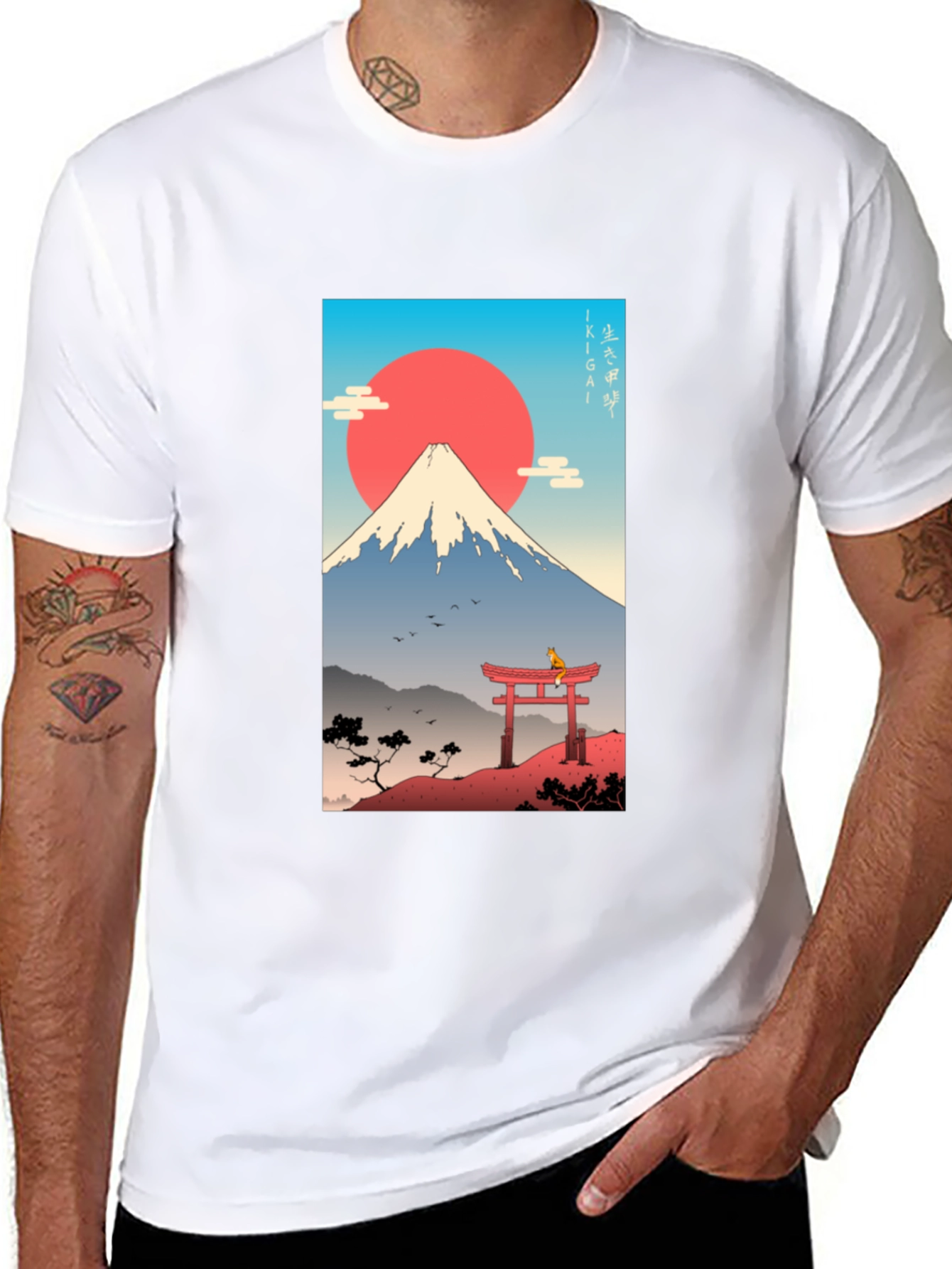 Japanese Mount Fuji T-Shirt
