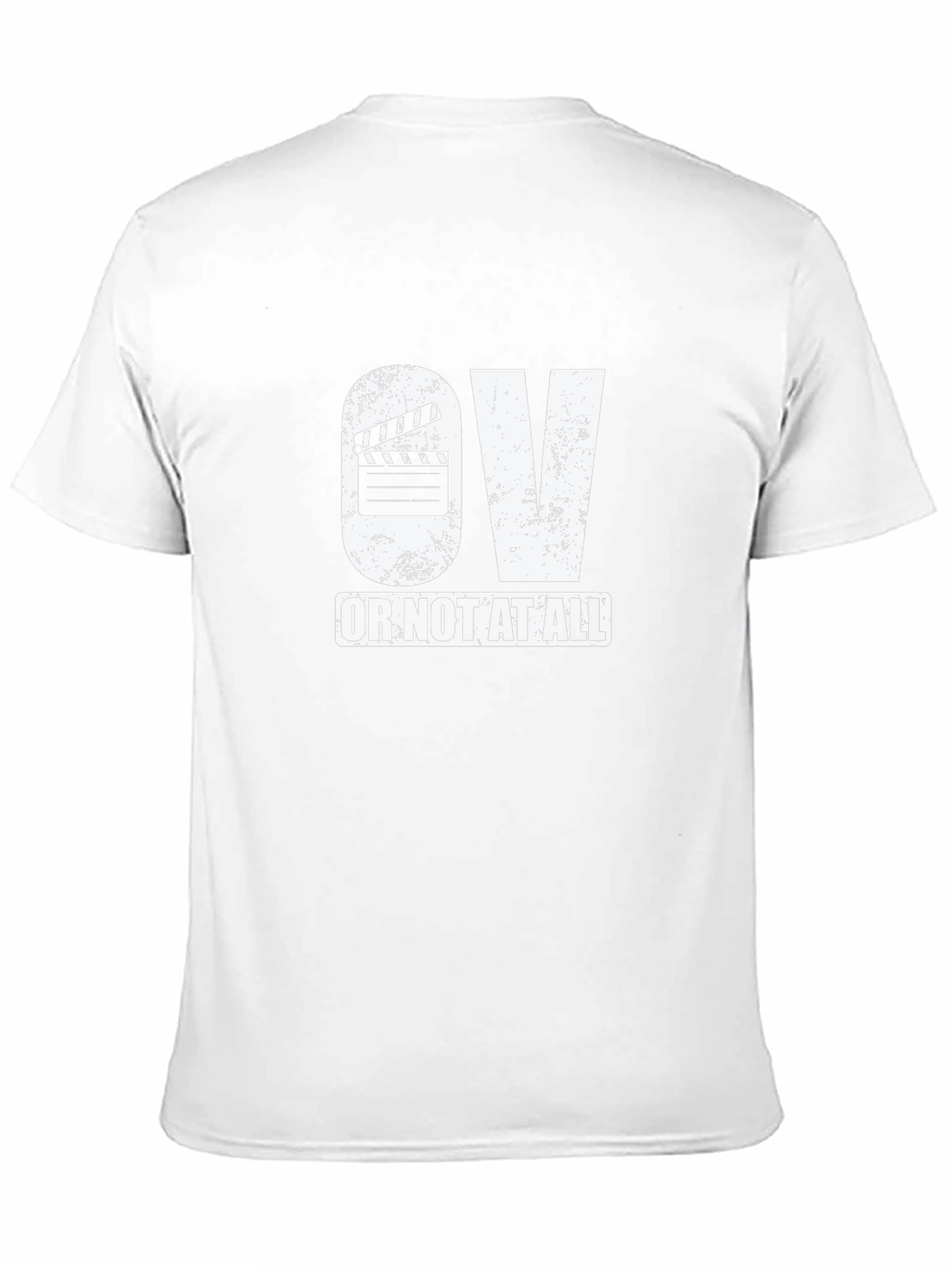 OV Or Not At All Black Graphic Tee