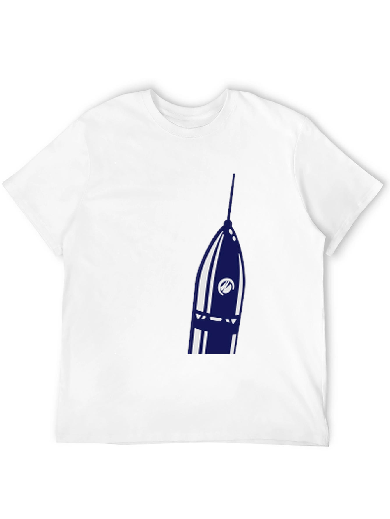 Nautical T-Shirt - Navy Sailboat Design