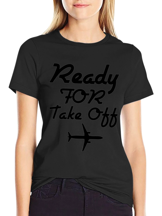 Ready for Takeoff - Airplane T-Shirt