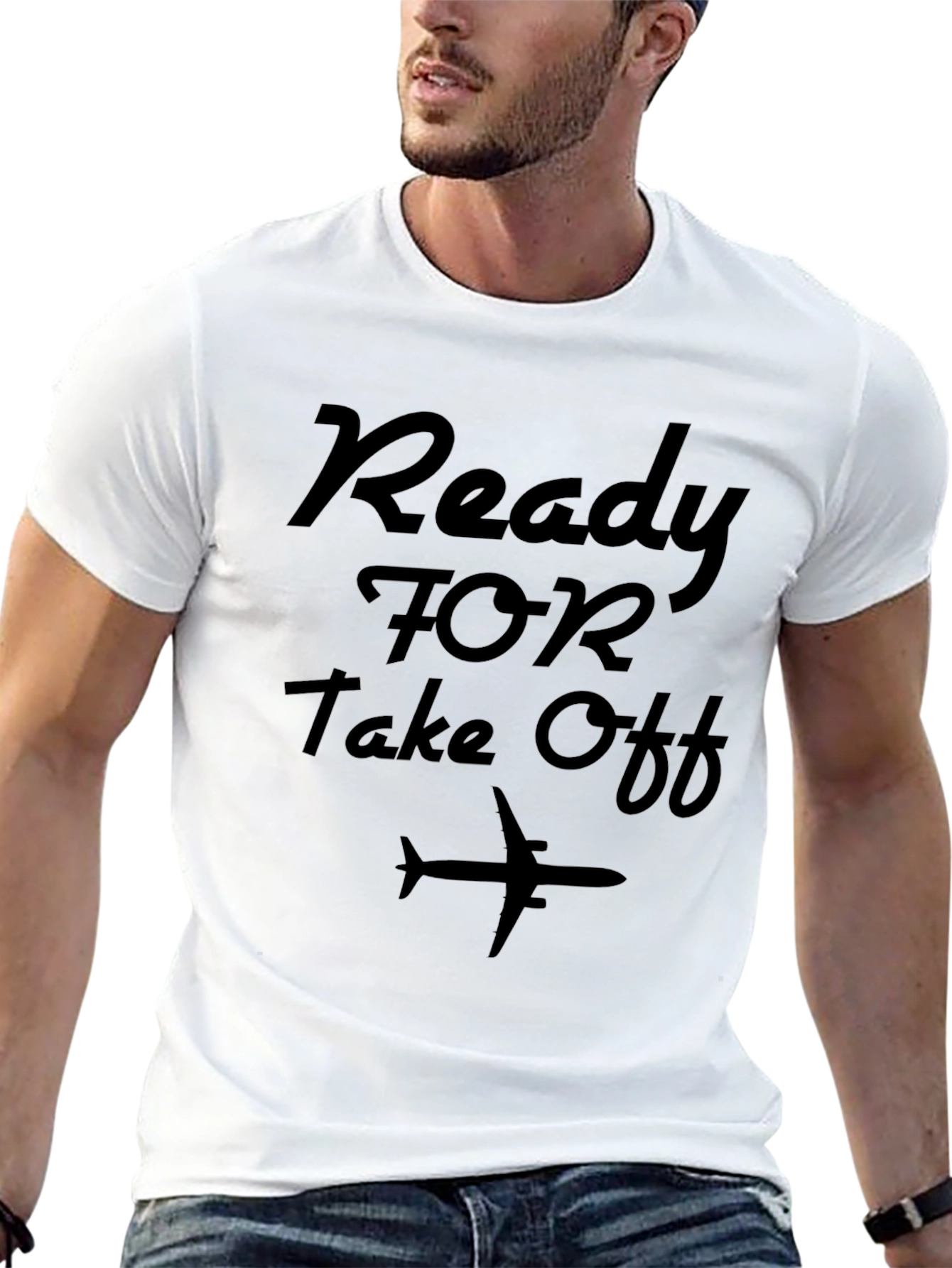 Ready for Takeoff - Airplane T-Shirt