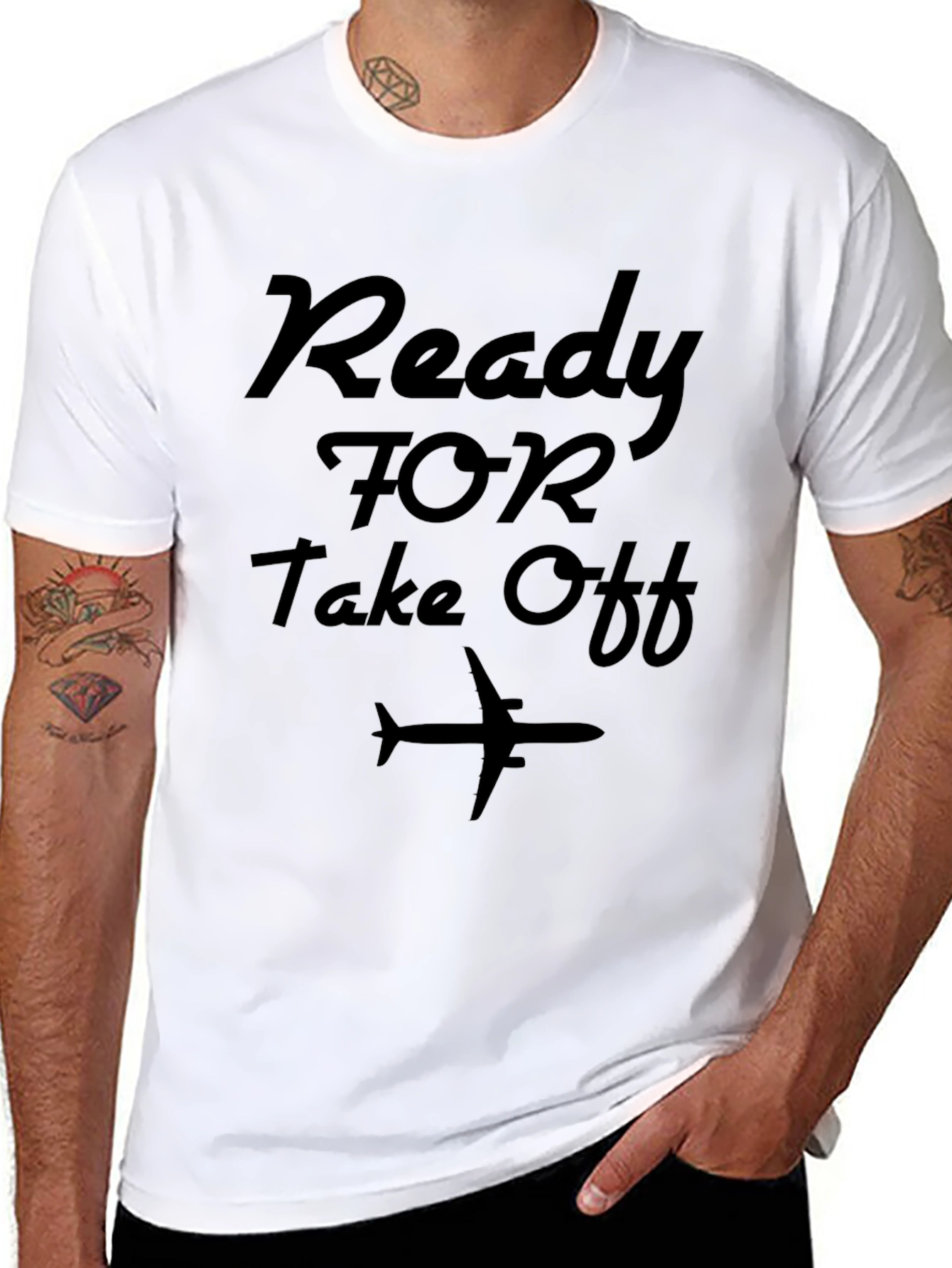 Ready for Takeoff - Airplane T-Shirt
