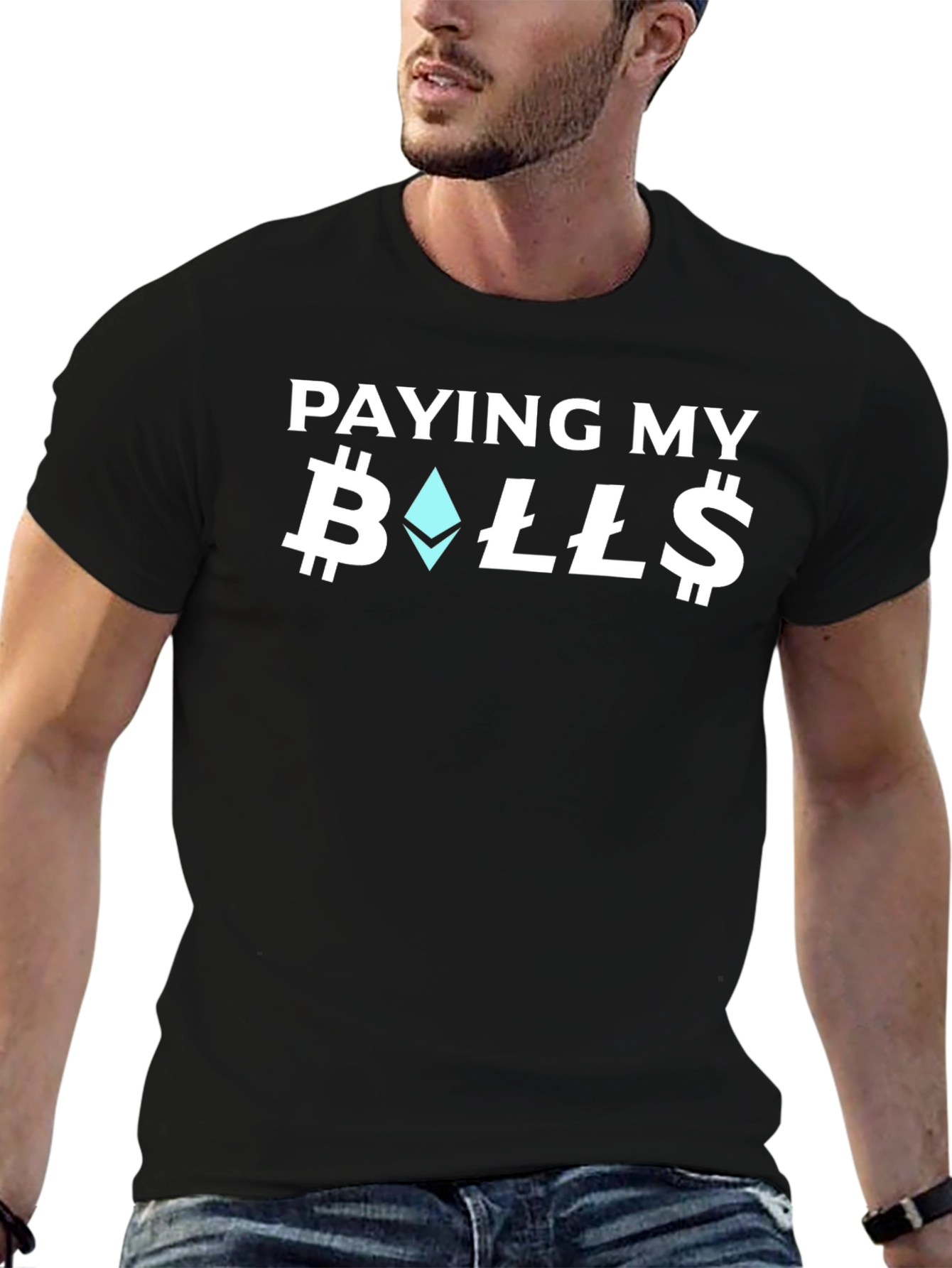 Paying My Bills Crypto T-Shirt