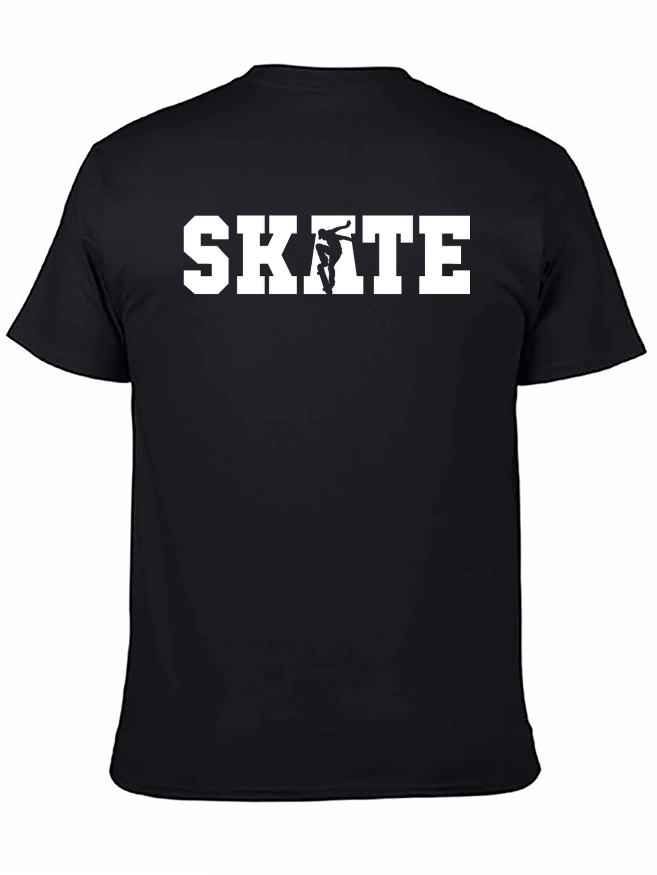 Skate T-Shirt - Classic Black Graphic Tee
