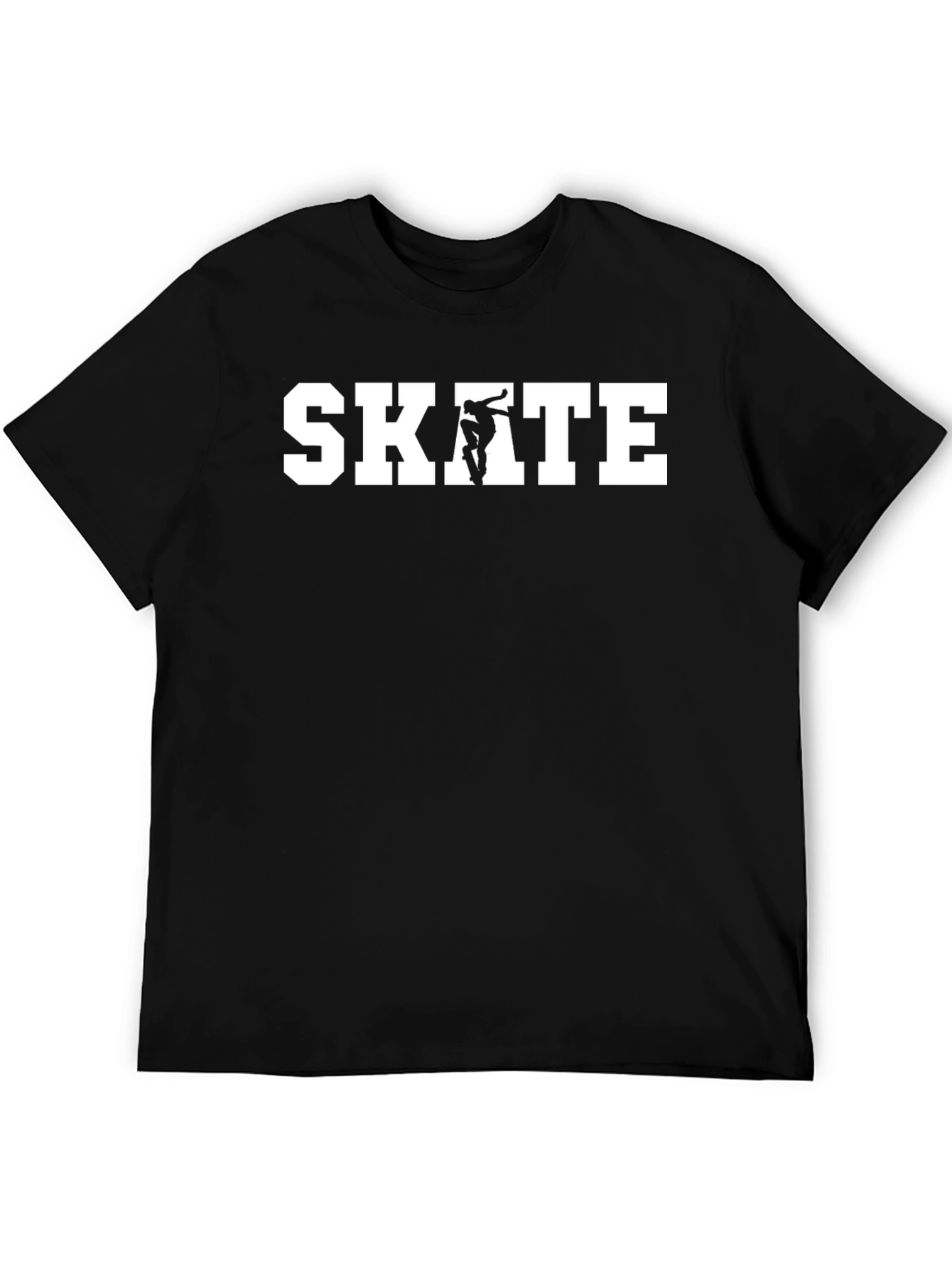 Skate T-Shirt - Classic Black Graphic Tee