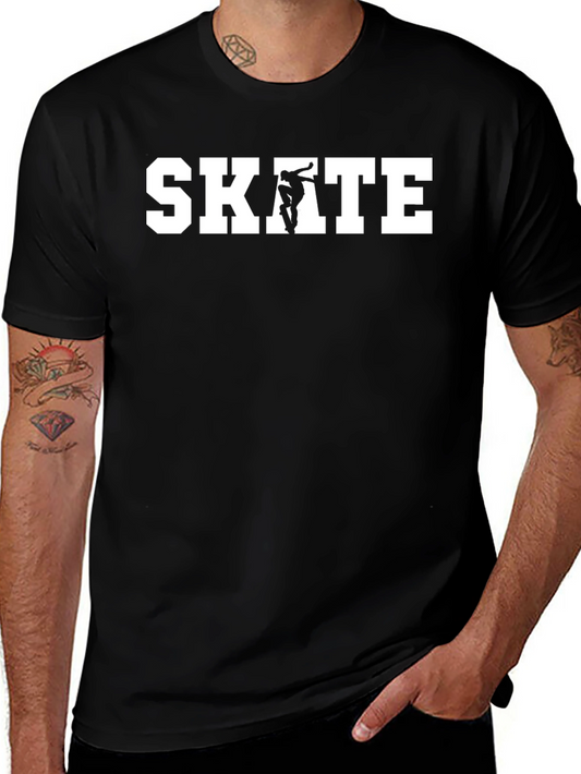 Skate T-Shirt - Classic Black Graphic Tee