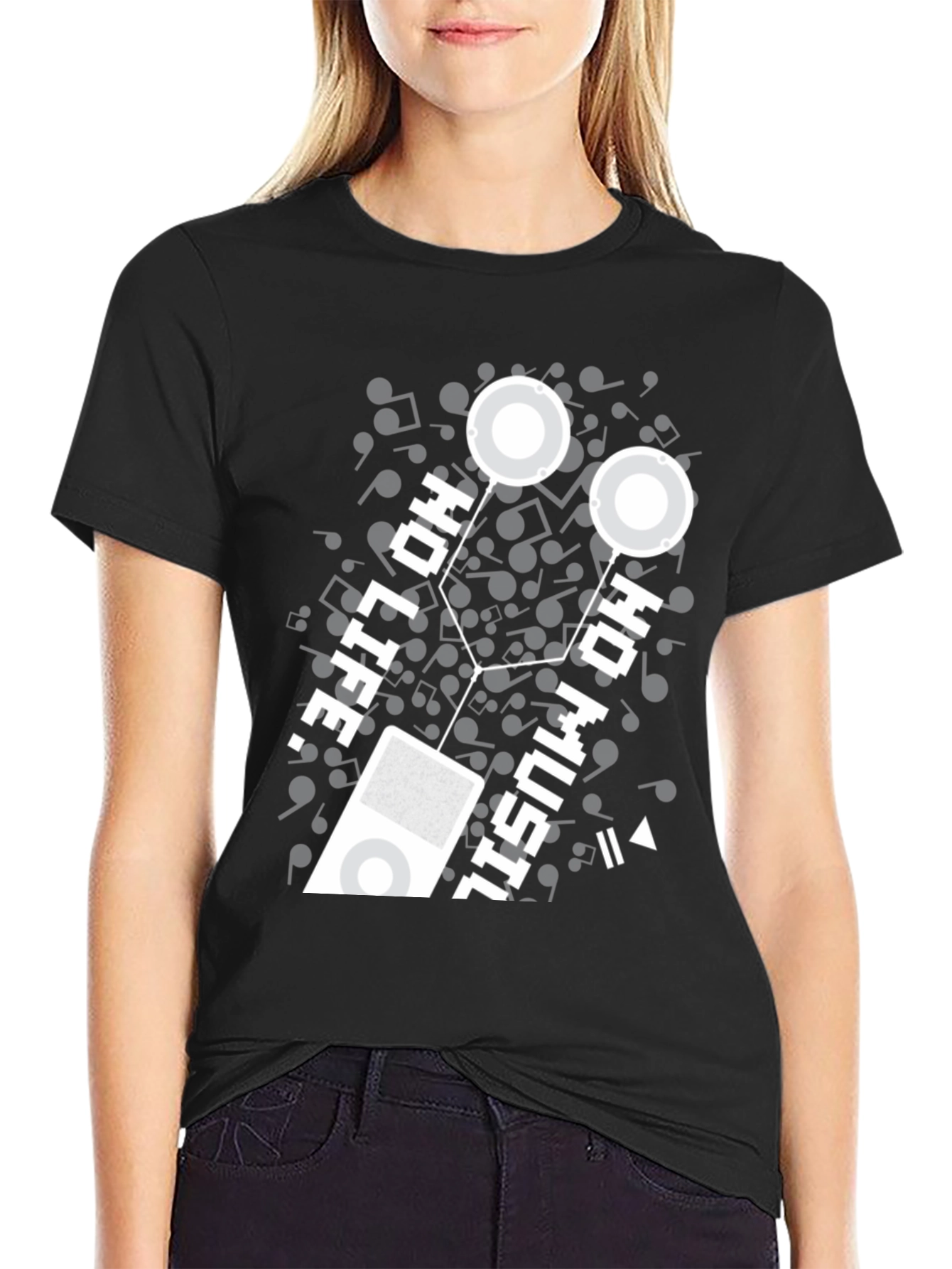 Oh Music Life T-Shirt - Graphic Tee