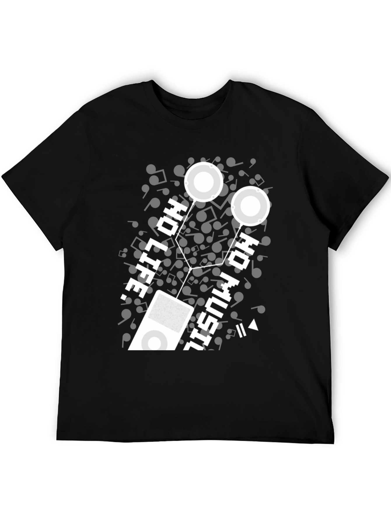 Oh Music Life T-Shirt - Graphic Tee