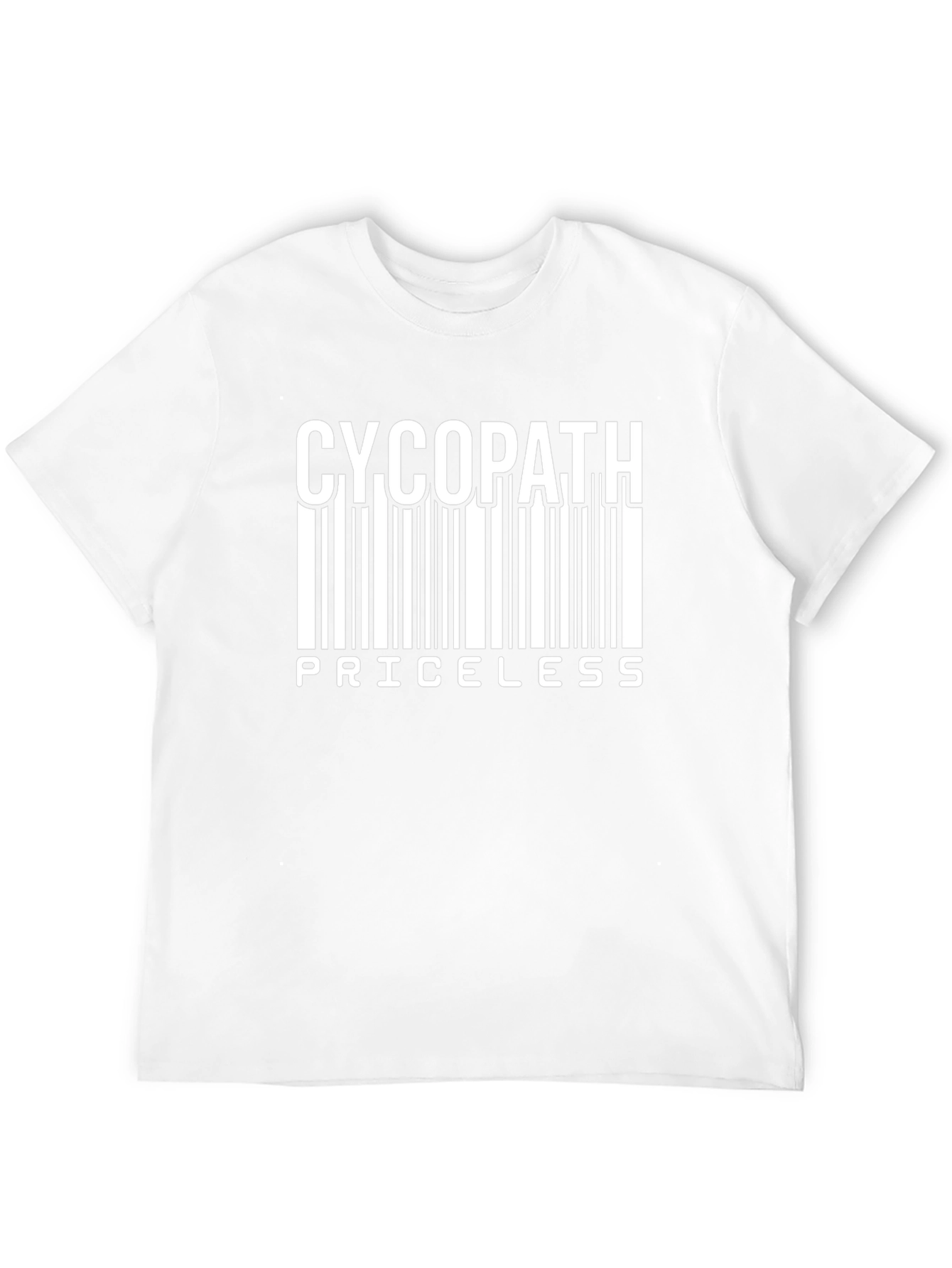 Cycopath Priceless Barcode Graphic T-Shirt