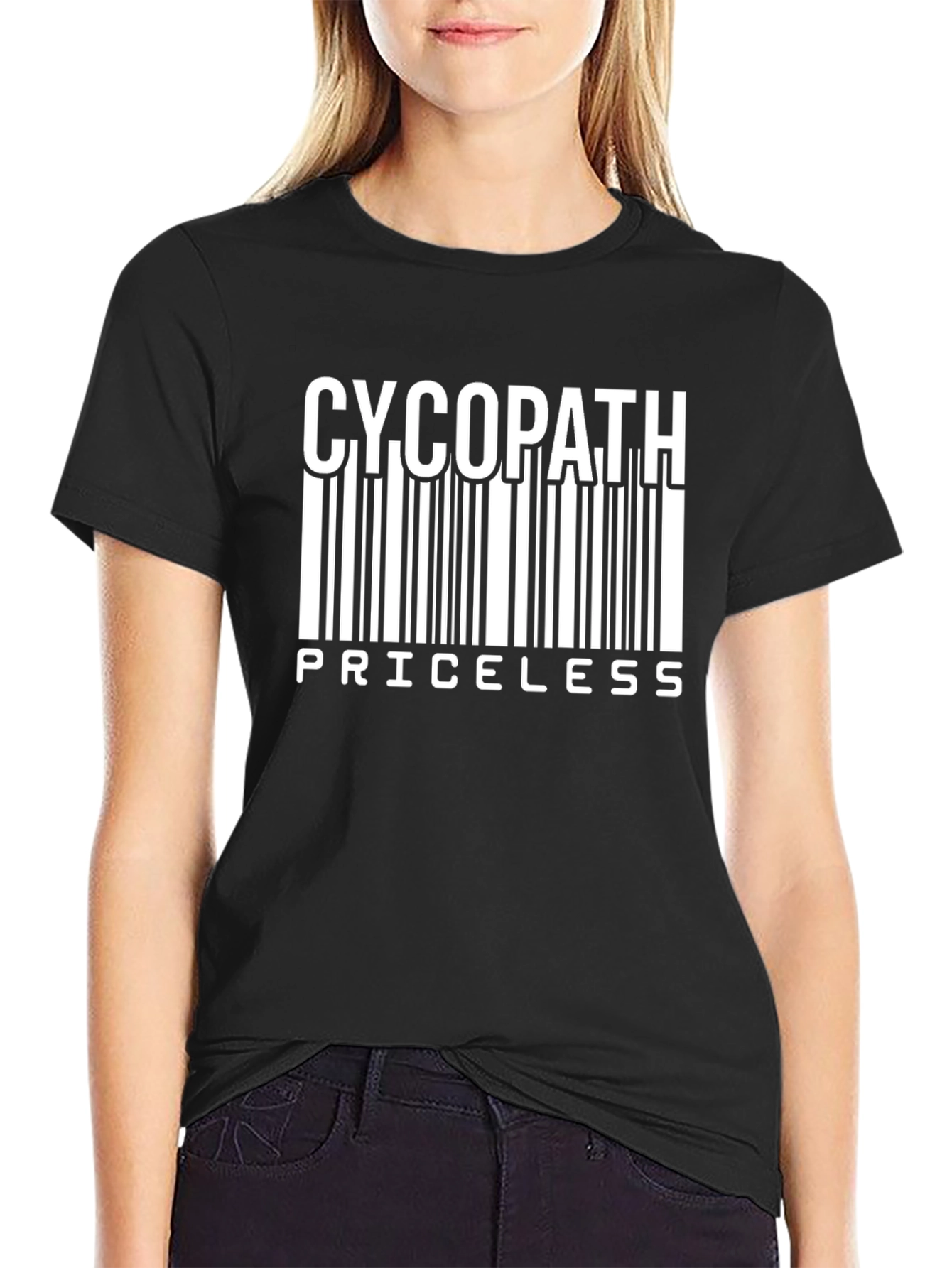 Cycopath Priceless Barcode Graphic T-Shirt