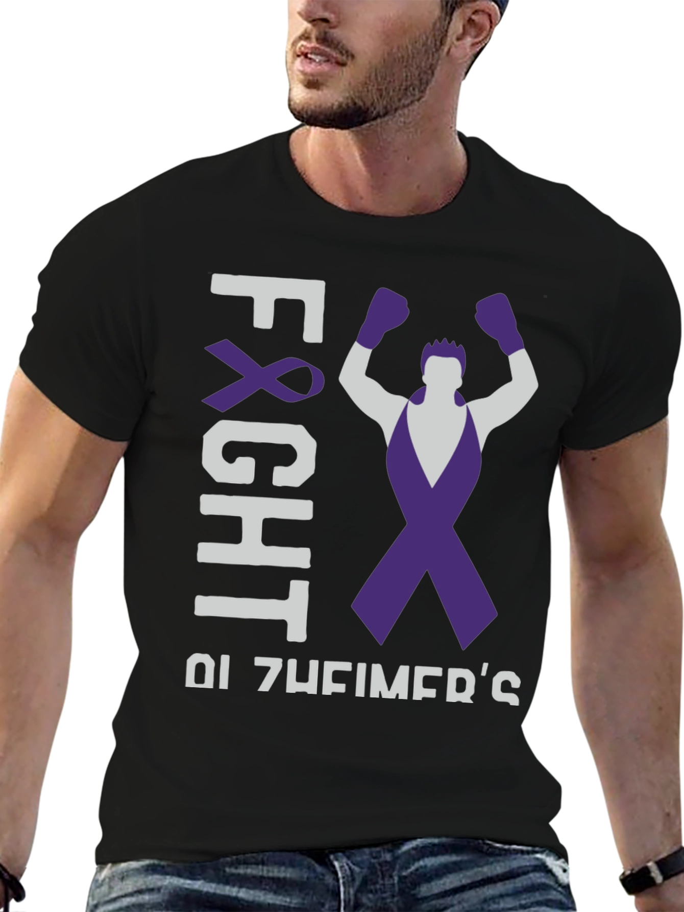 Fight Alzheimers Awareness T-Shirt