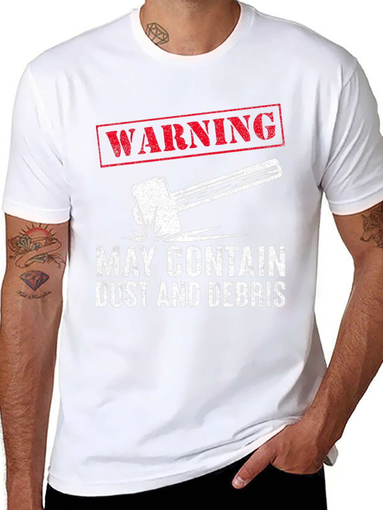 Warning May Contain Dust and Debris T-Shirt